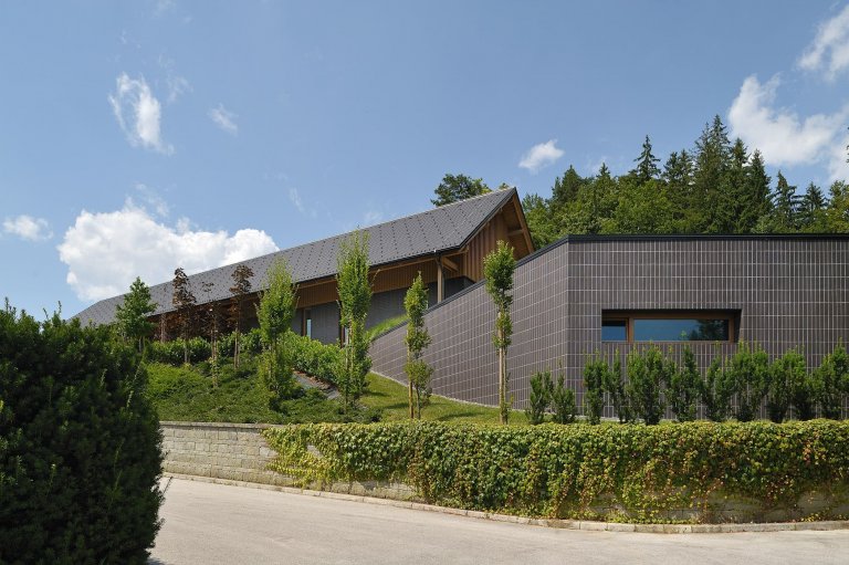 Moderní dům ve Slovinsku