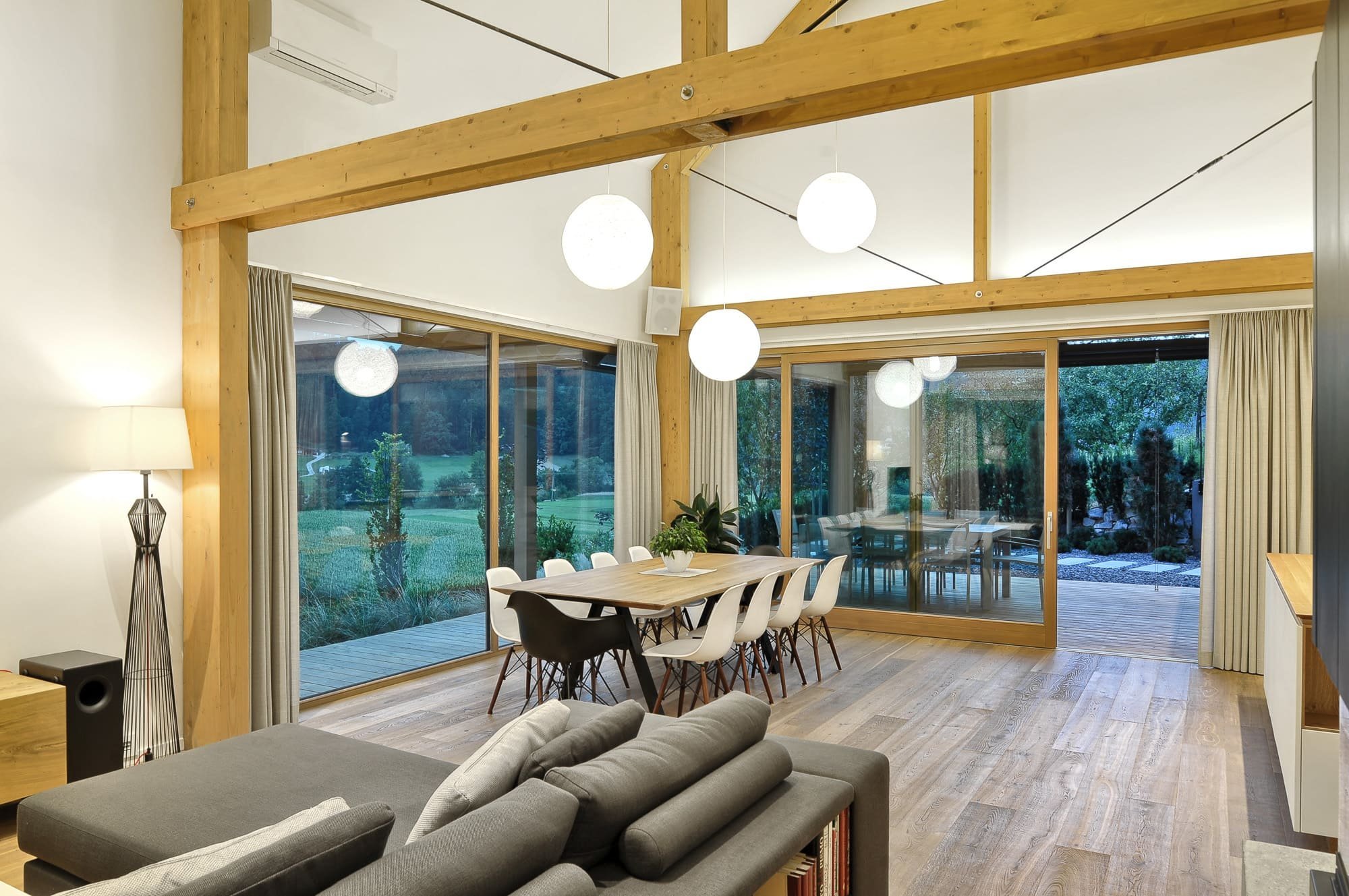 Moderní dům ve Slovinsku