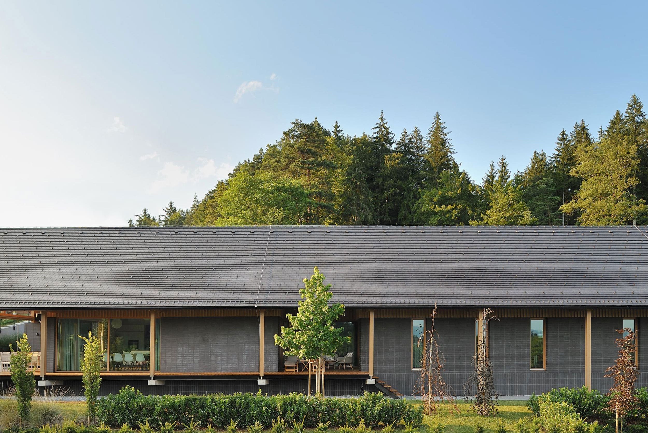 Moderní dům ve Slovinsku