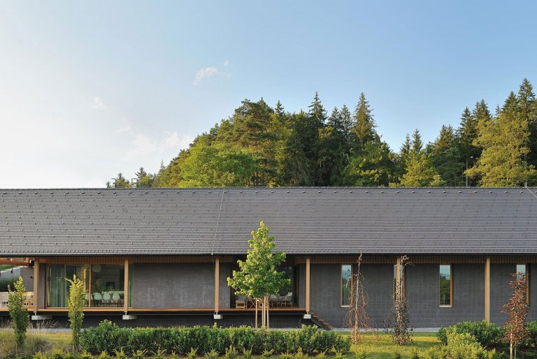 Moderní dům ve Slovinsku