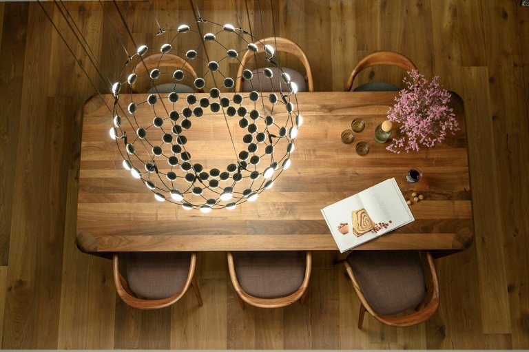 Moderní interiér domu ve Slovinsku