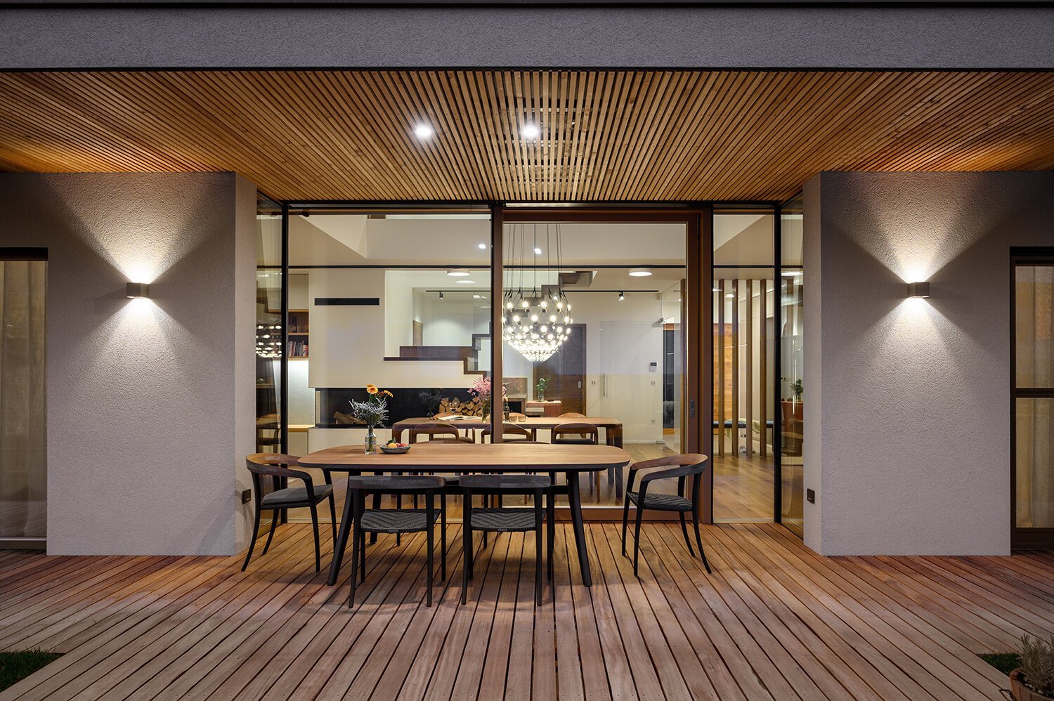 Moderní interiér domu ve Slovinsku