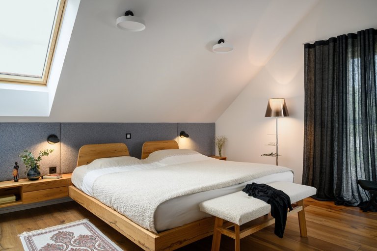 Moderní interiér domu ve Slovinsku