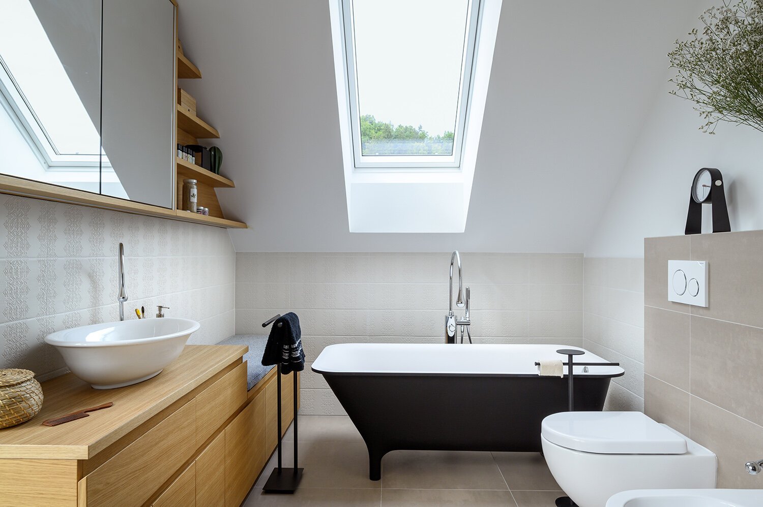 Moderní interiér domu ve Slovinsku