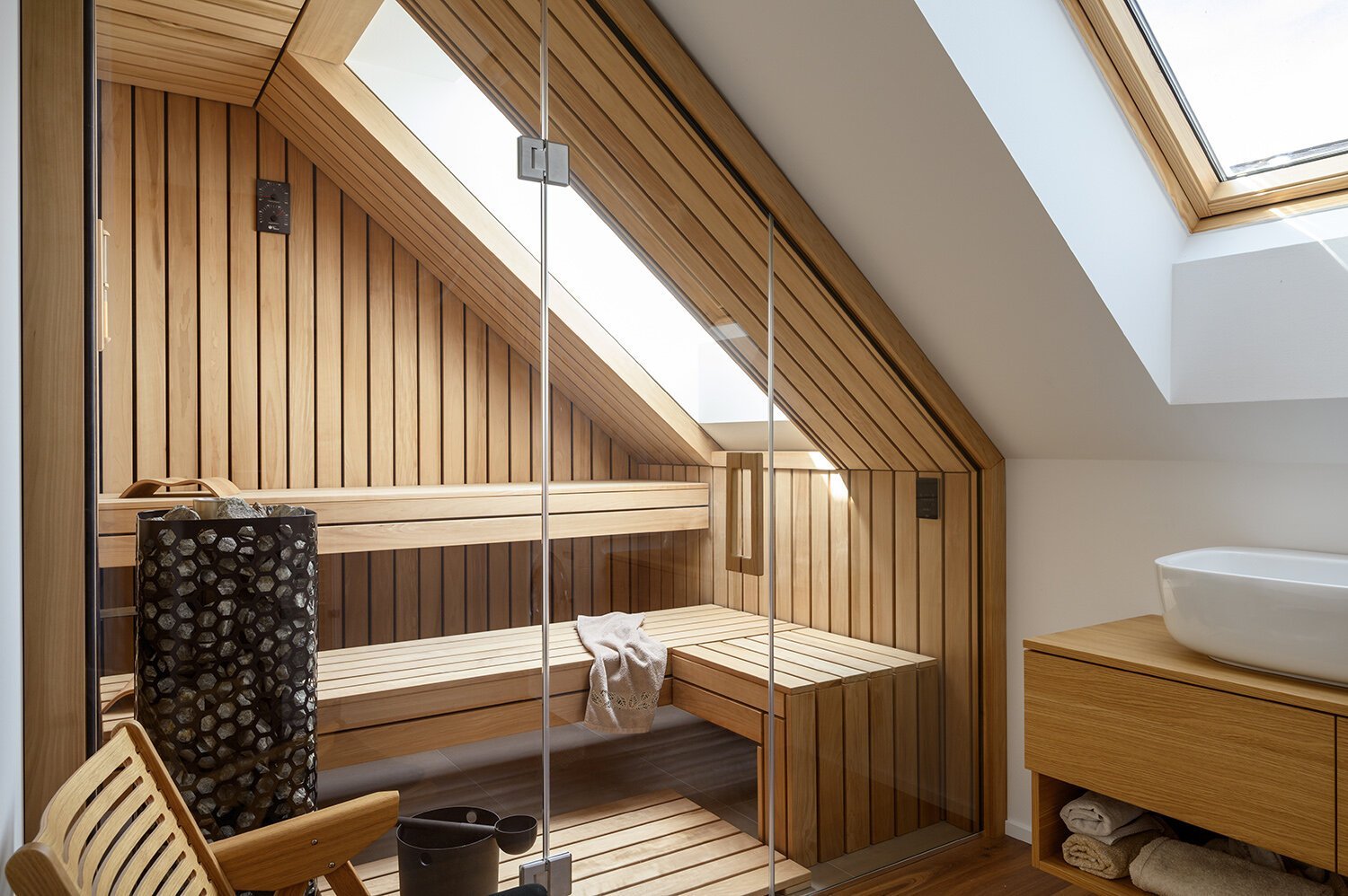 Moderní interiér domu ve Slovinsku