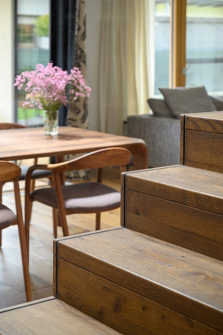 Moderní interiér domu ve Slovinsku