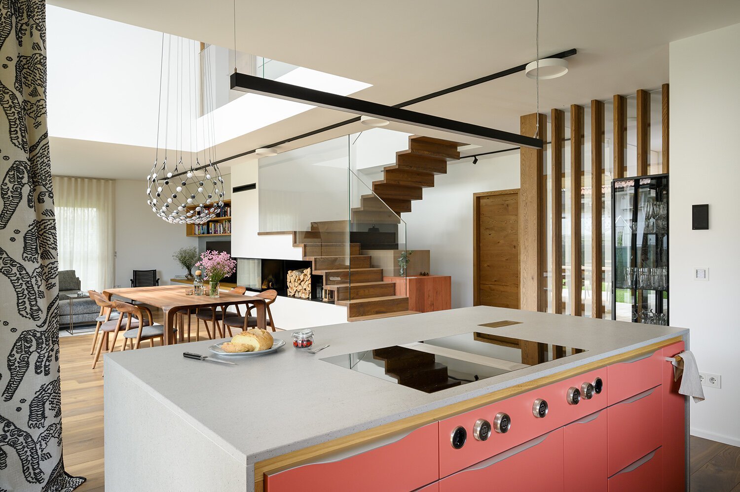 Moderní interiér domu ve Slovinsku