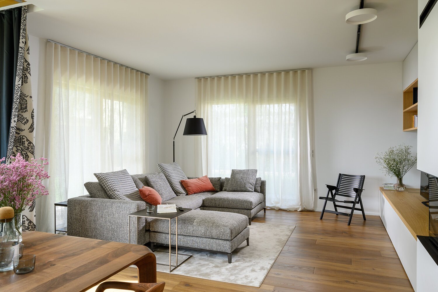 Moderní interiér domu ve Slovinsku