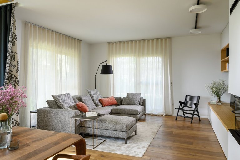 Moderní interiér domu ve Slovinsku