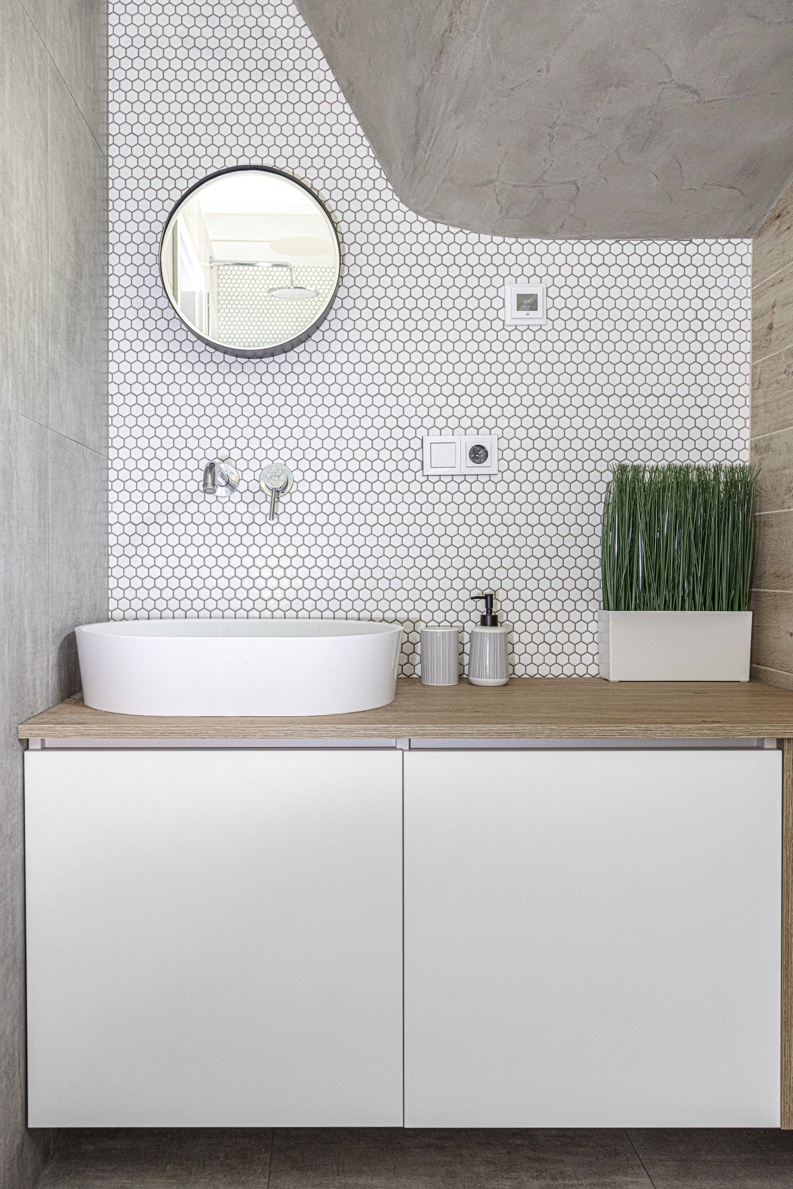 Moderní interiér pasivního domu na Moravě