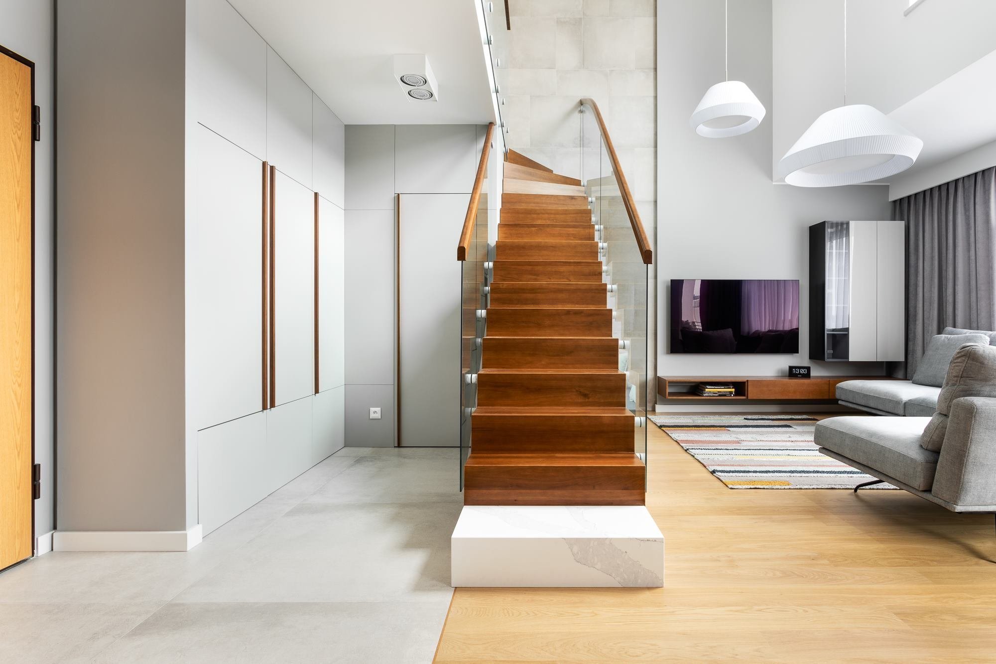 Moderní interiér říznutý retro