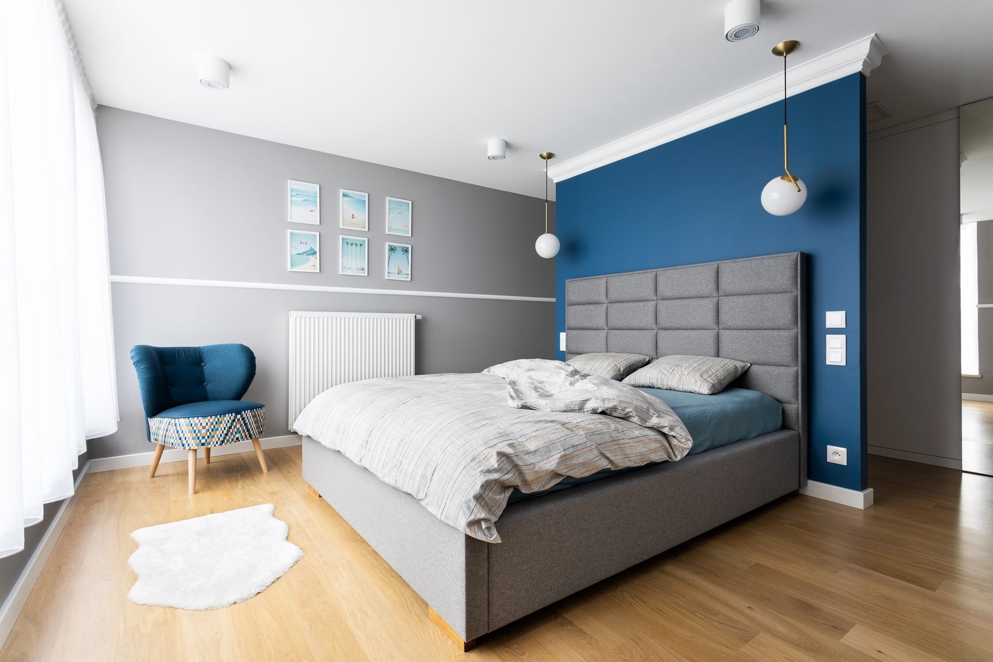 Moderní interiér říznutý retro