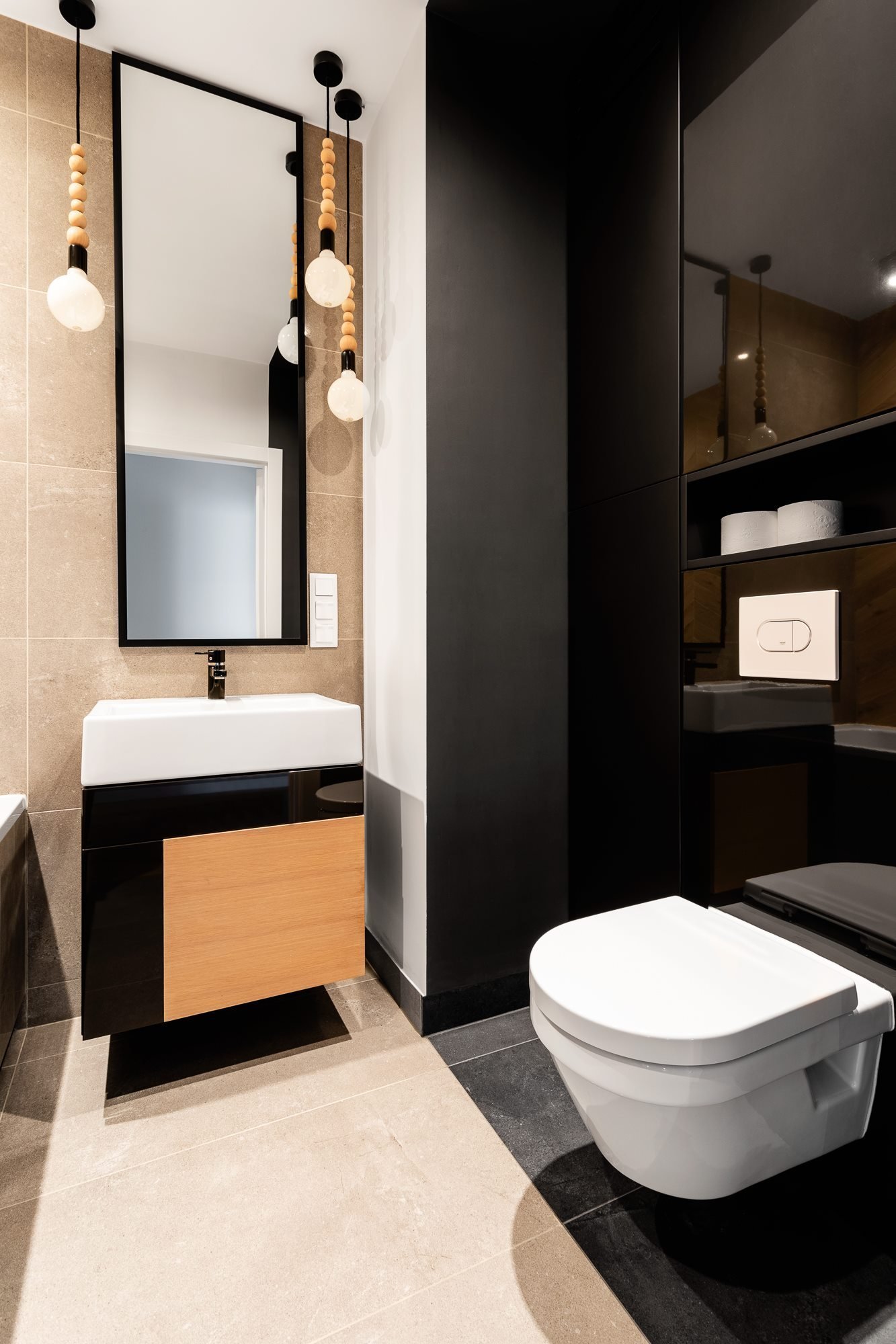 Moderní interiér říznutý retro