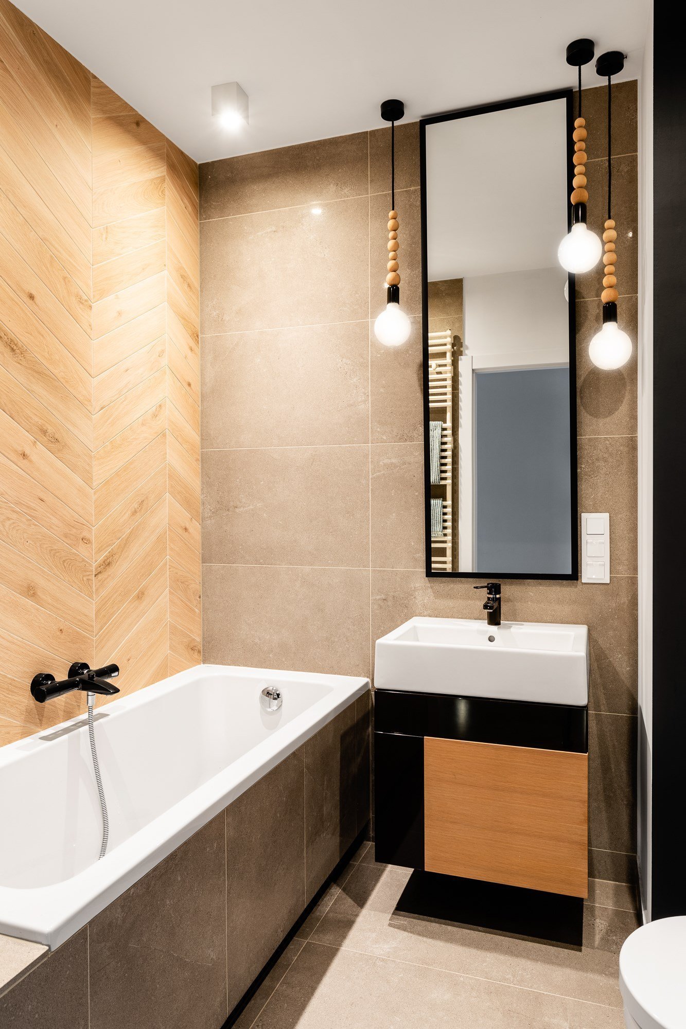 Moderní interiér říznutý retro