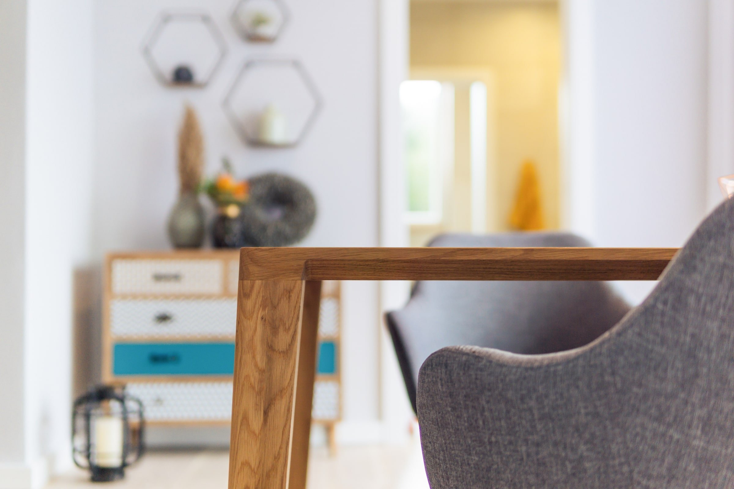 Moderní interiér s výhledem na Tatry