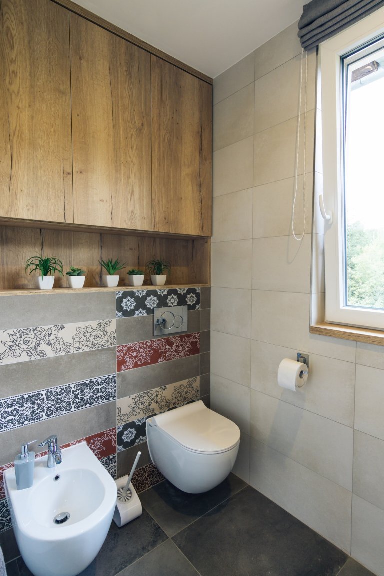 Moderní interiér s výhledem na Tatry