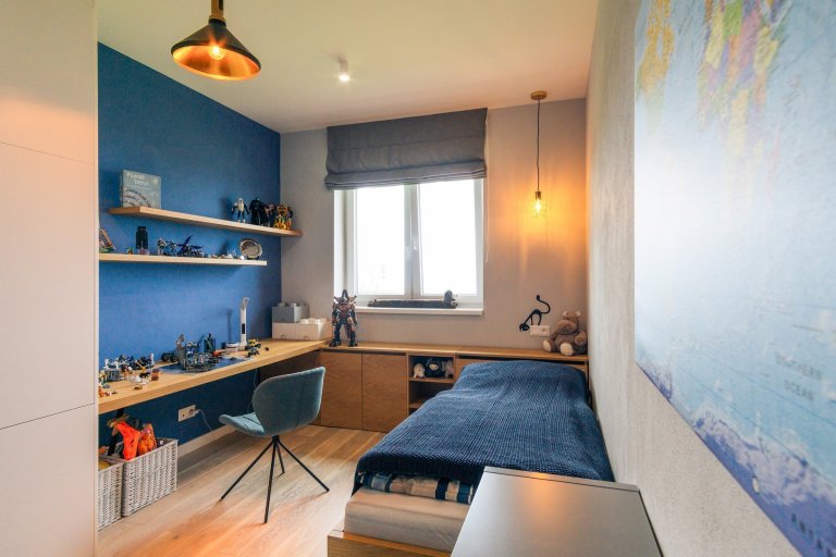 Moderní interiér s výhledem na Tatry