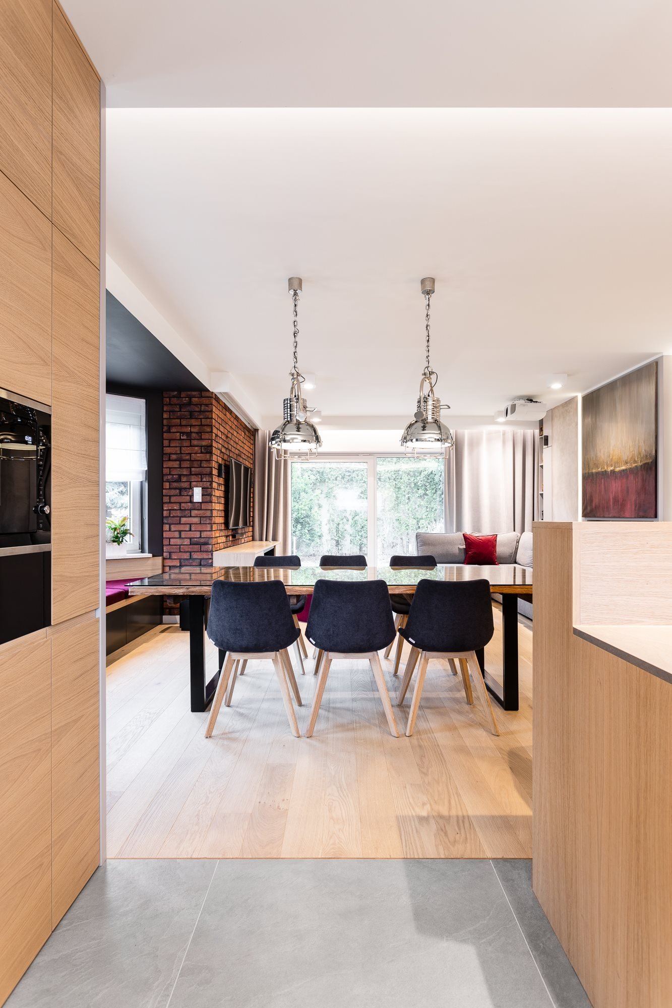 Moderní interiér v retro stylu