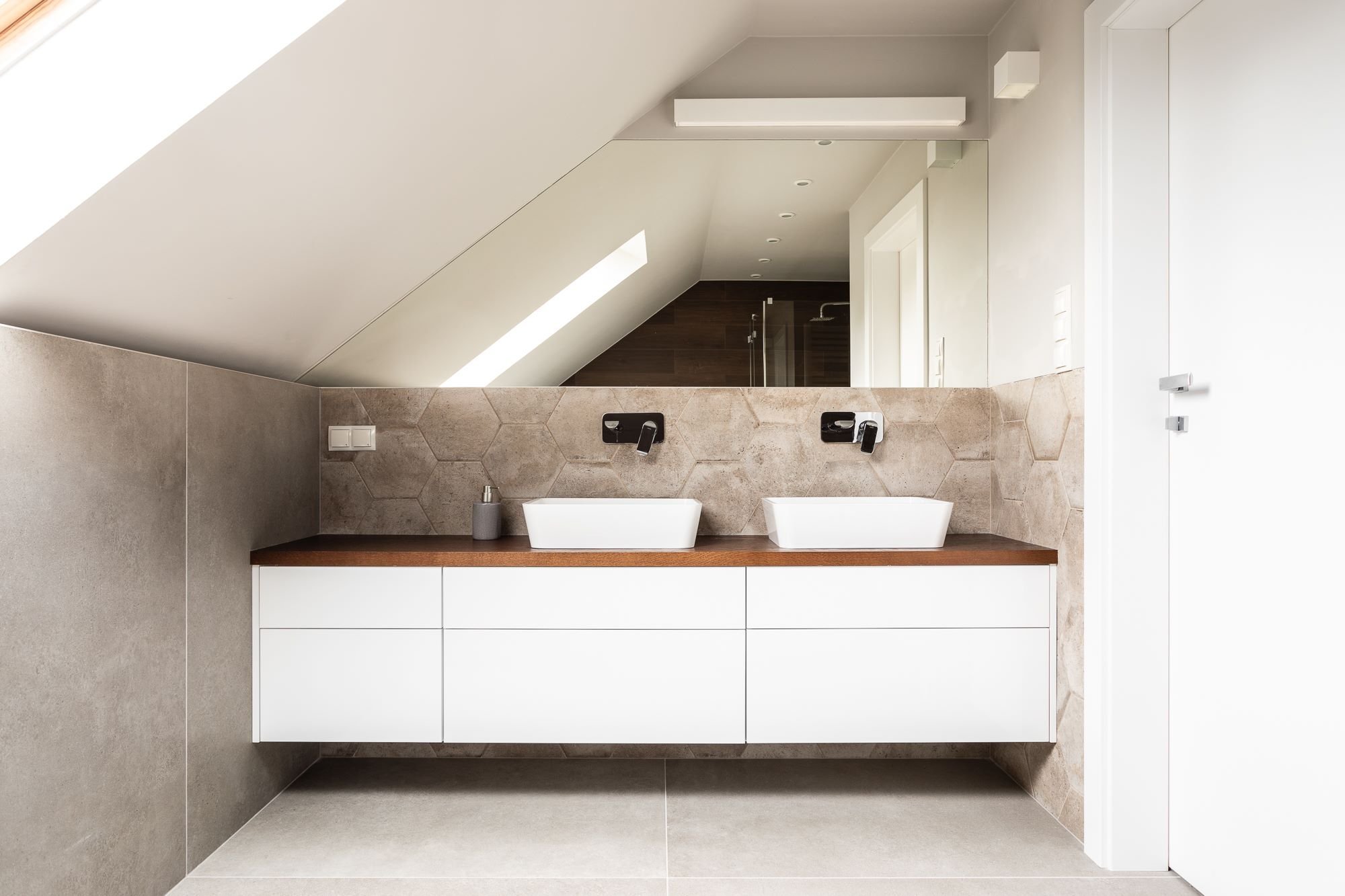 Moderní interiér v retro stylu