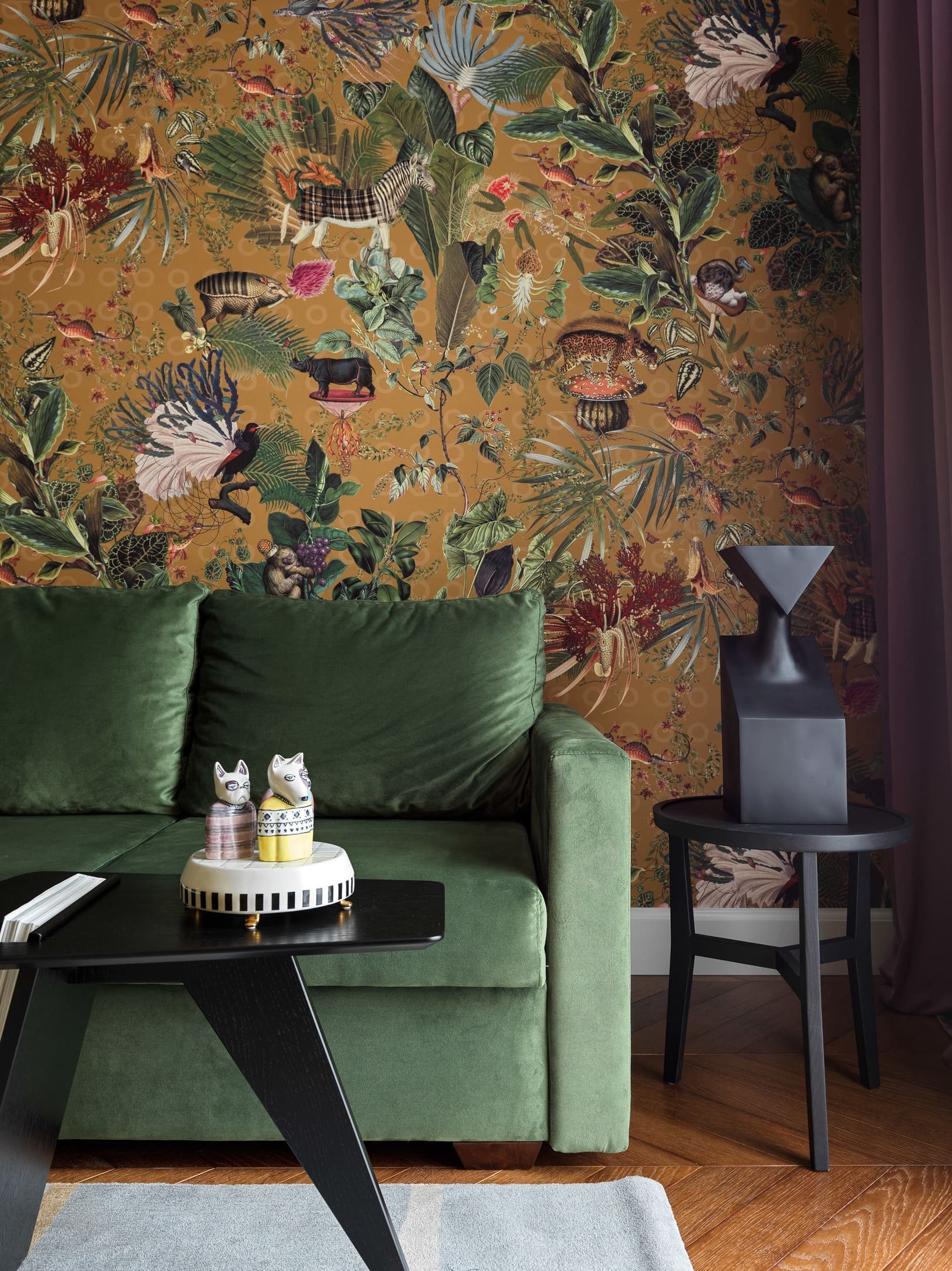 Moderní interiér ve stylu fusion