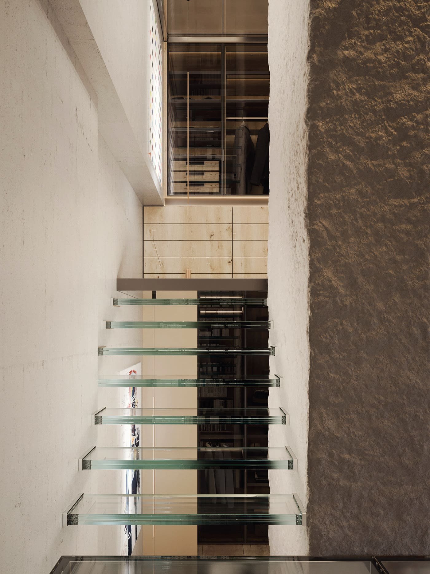 Moderní mezonet na čtyřech patrech