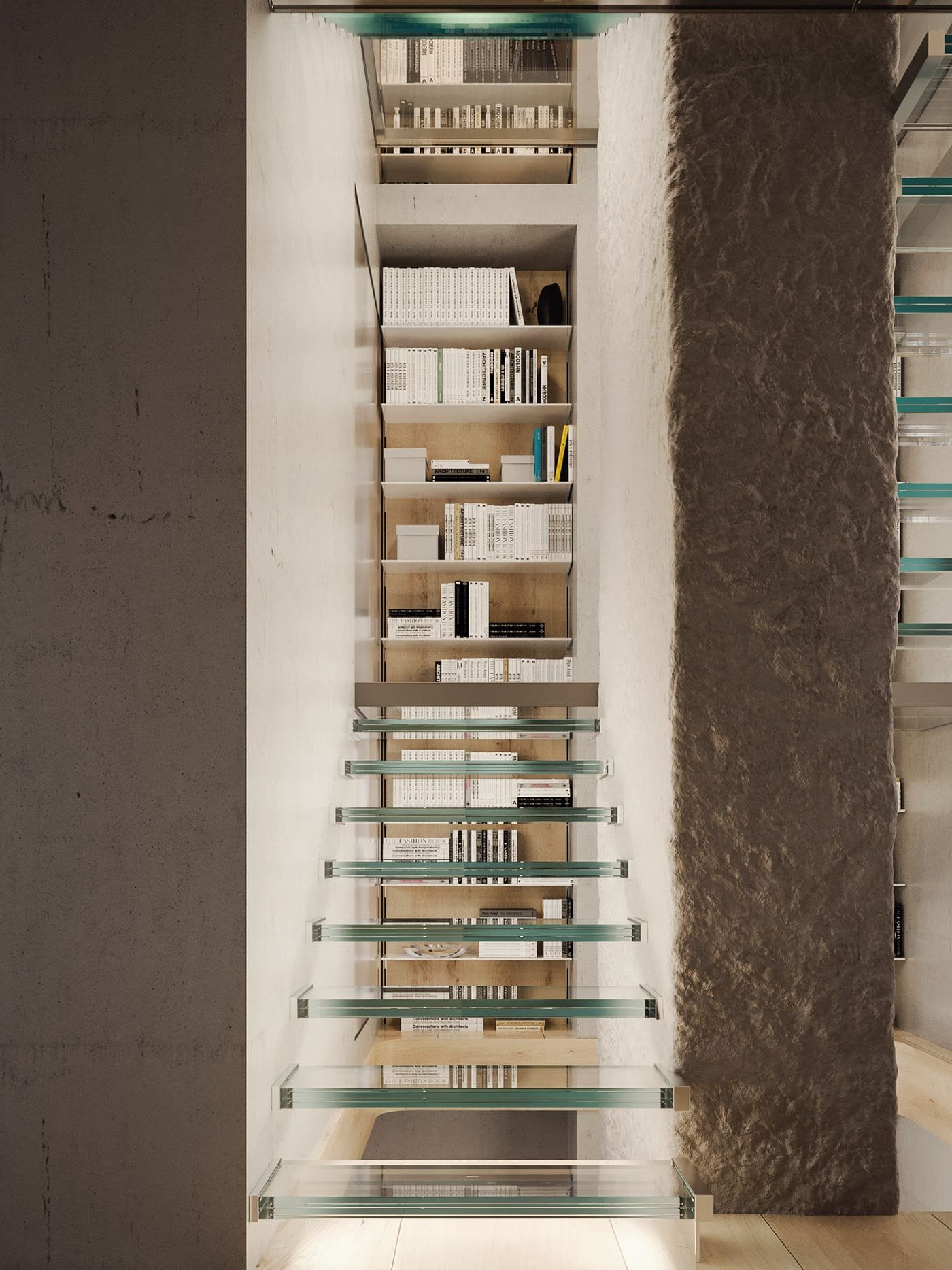 Moderní mezonet na čtyřech patrech