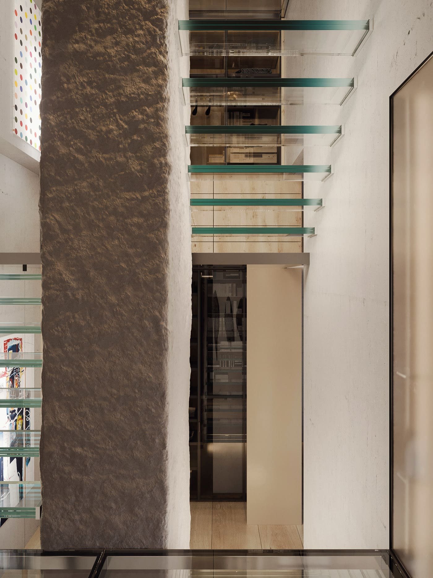 Moderní mezonet na čtyřech patrech