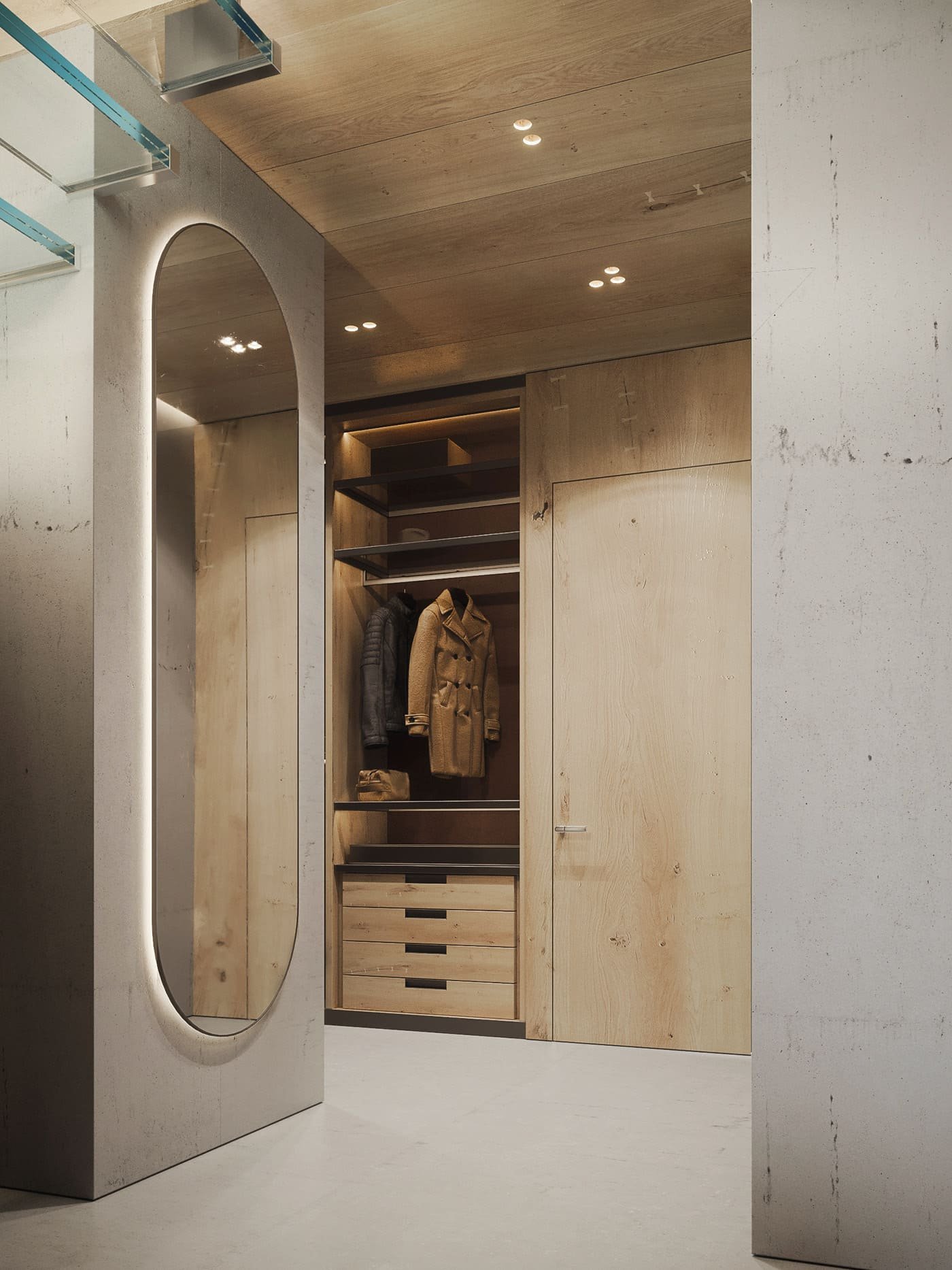 Moderní mezonet na čtyřech patrech