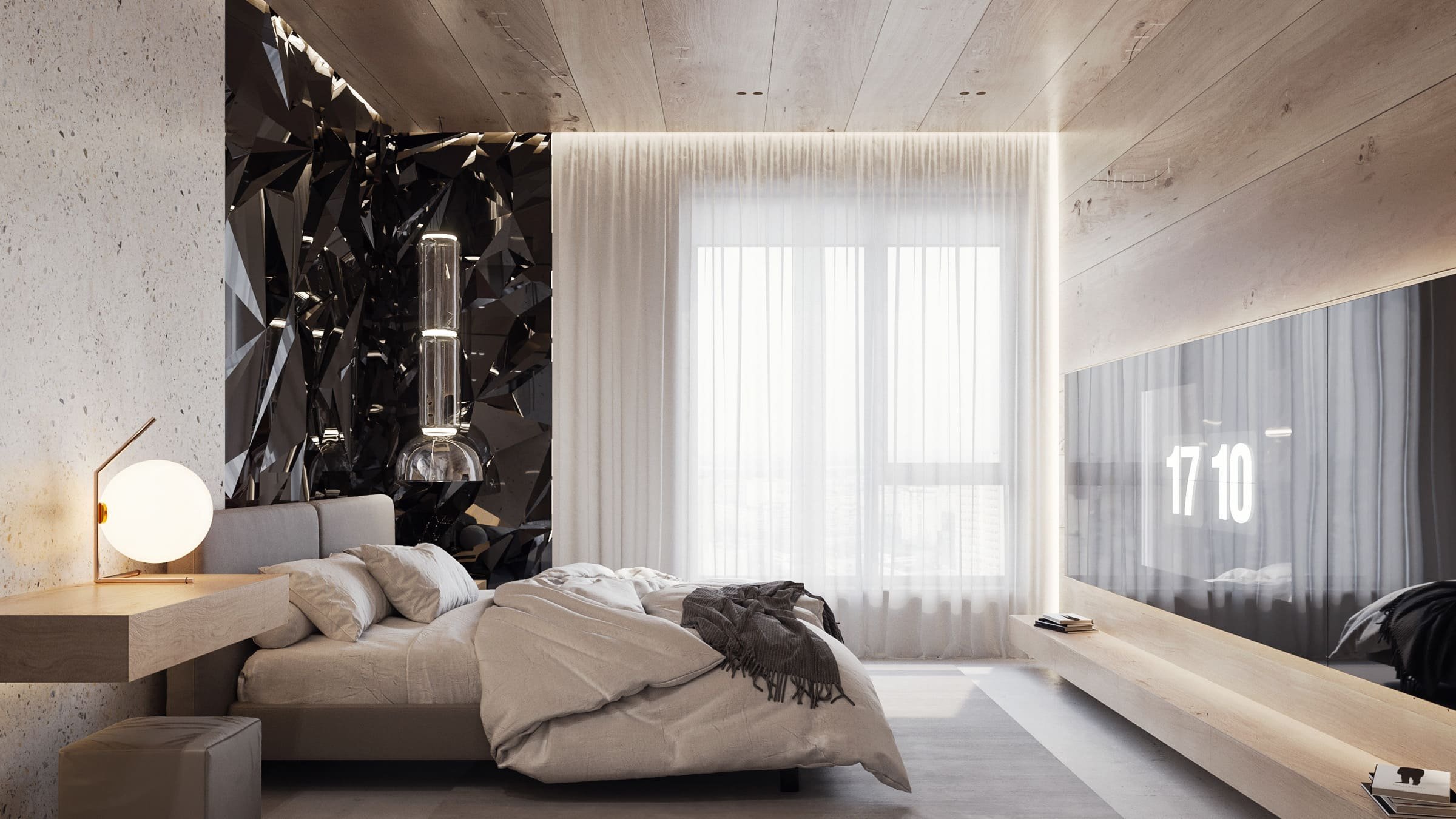 Moderní mezonet na čtyřech patrech