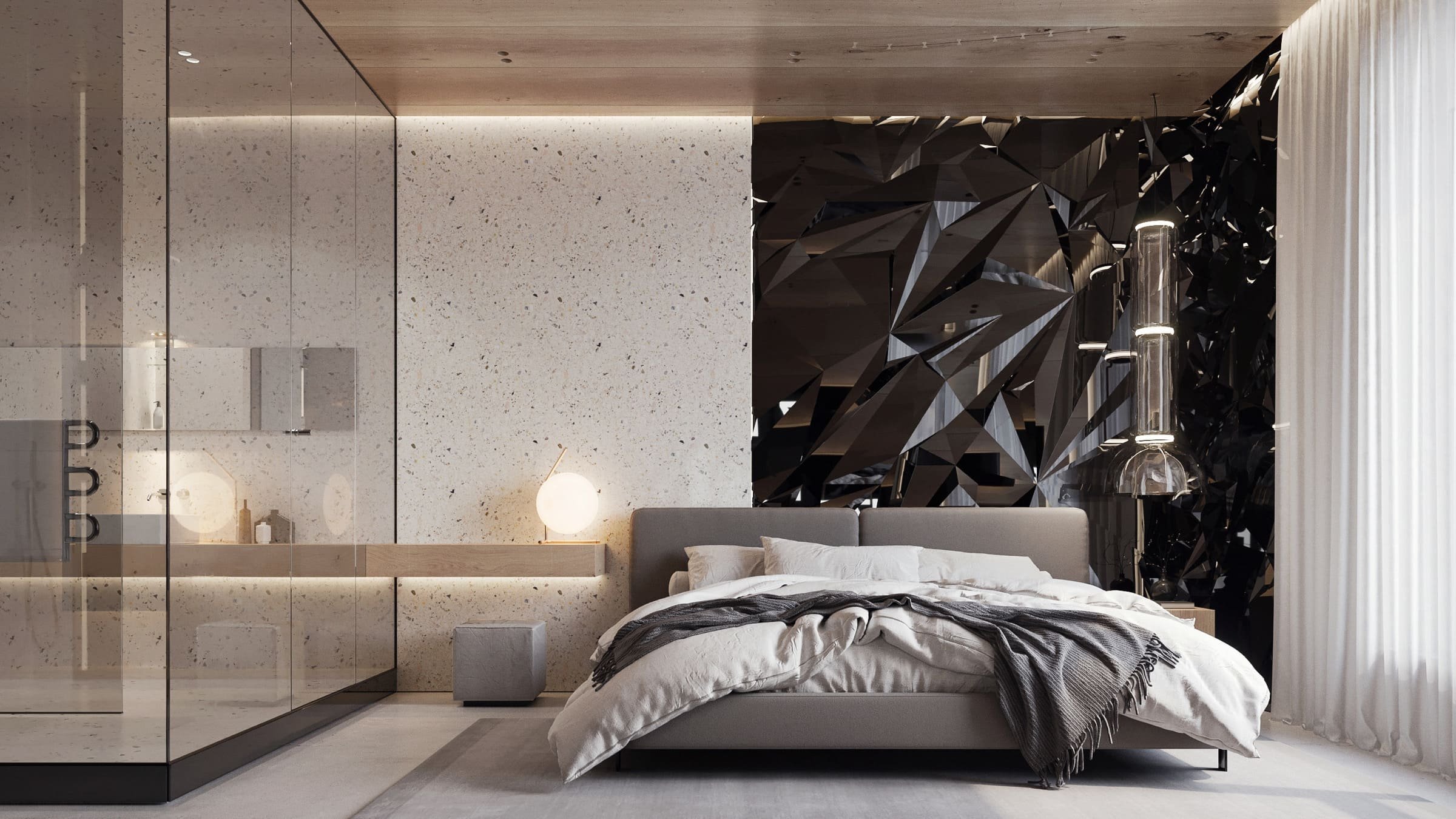 Moderní mezonet na čtyřech patrech