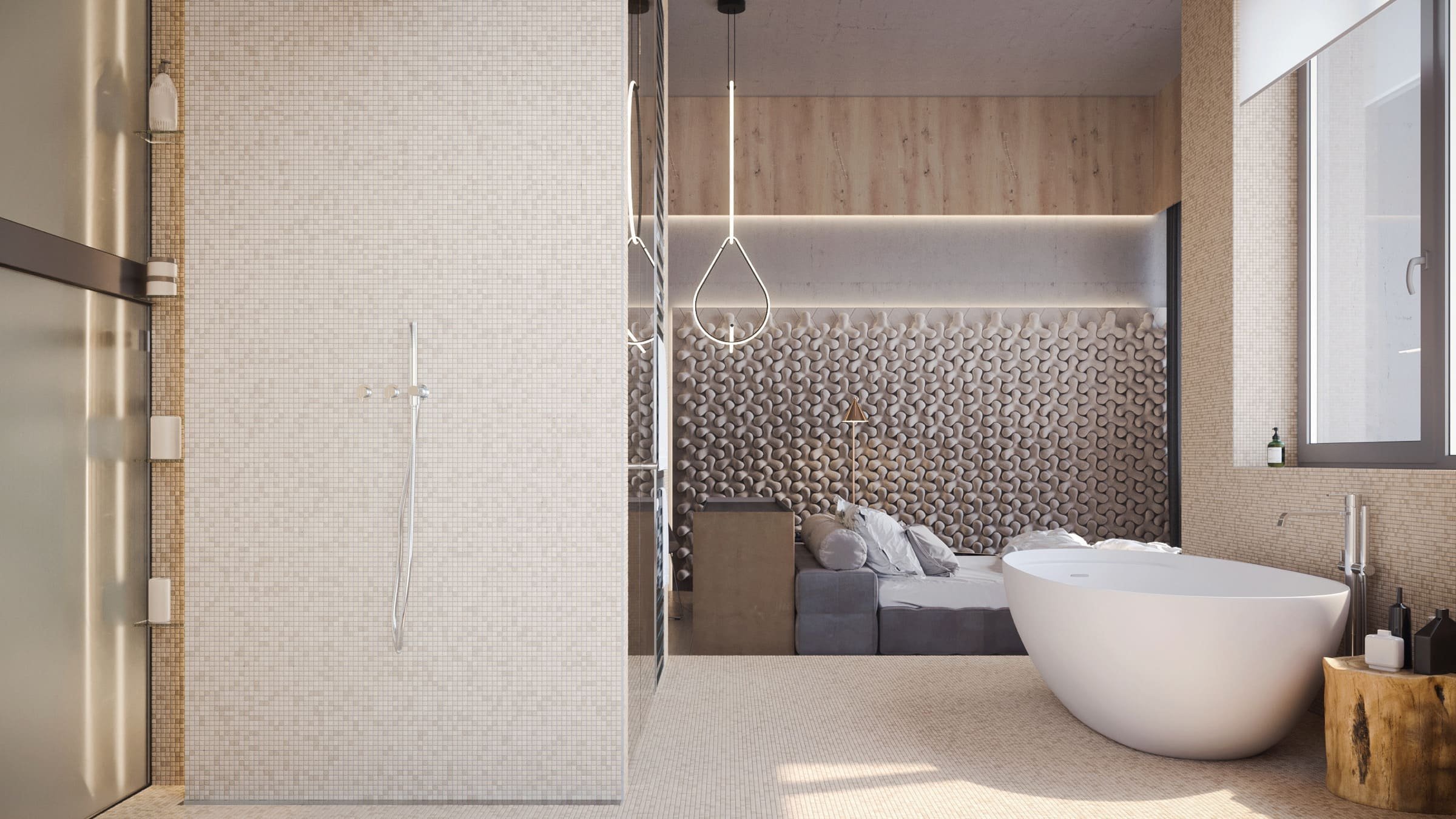 Moderní mezonet na čtyřech patrech