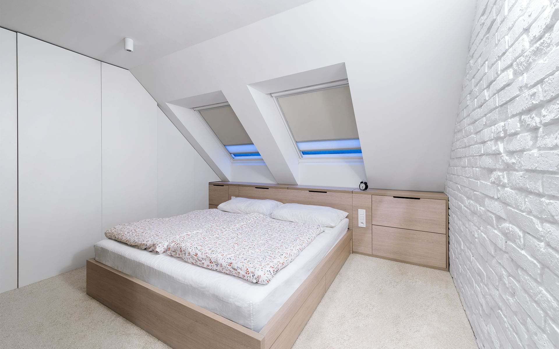 Moderní penthouse s átriem