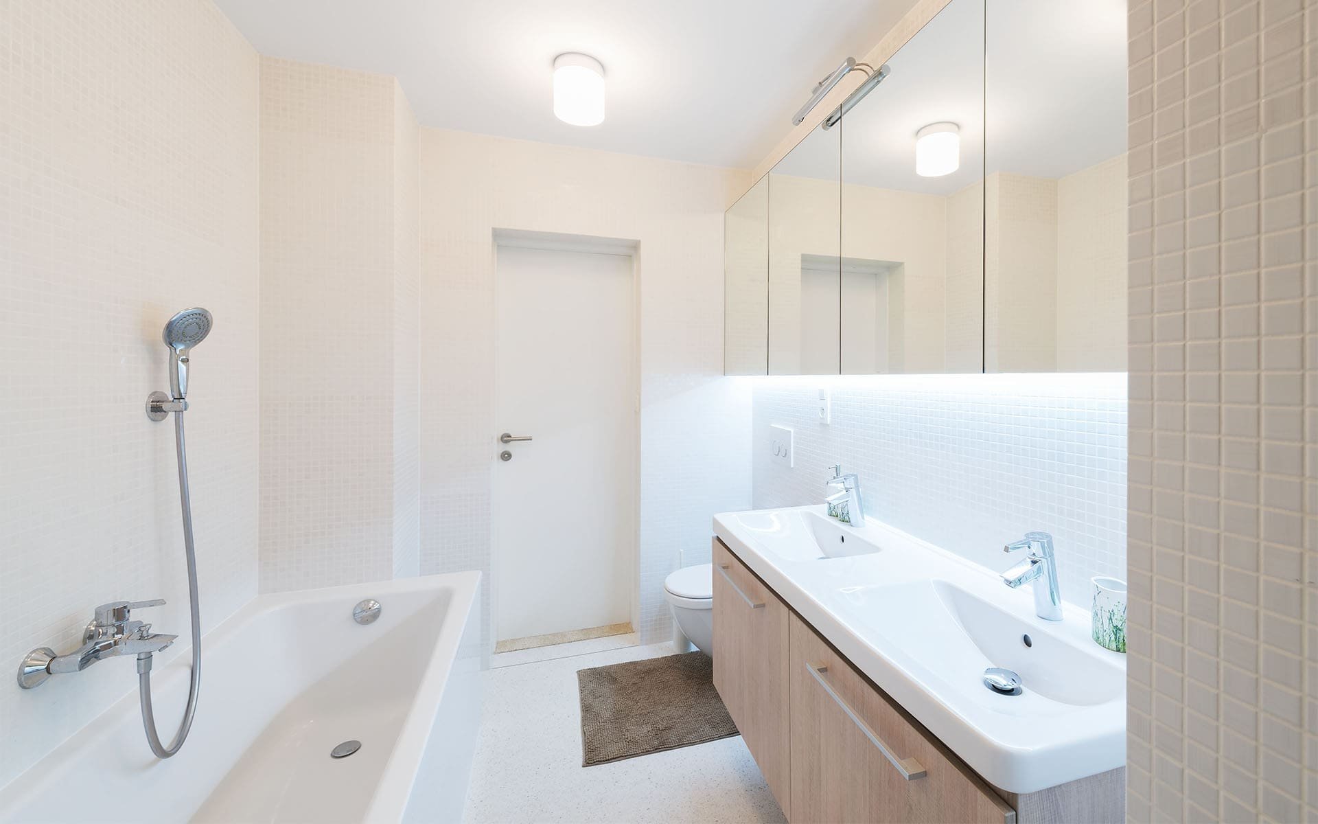 Moderní penthouse s átriem