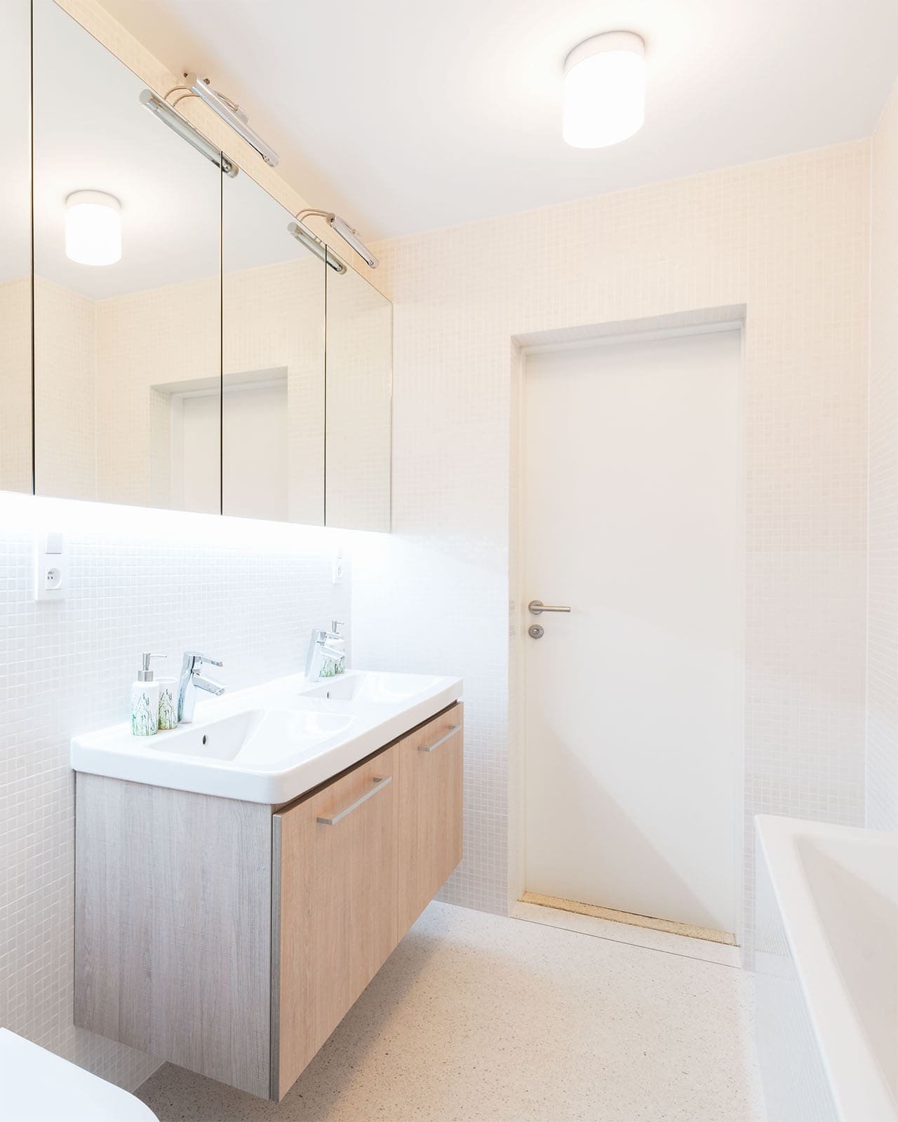 Moderní penthouse s átriem