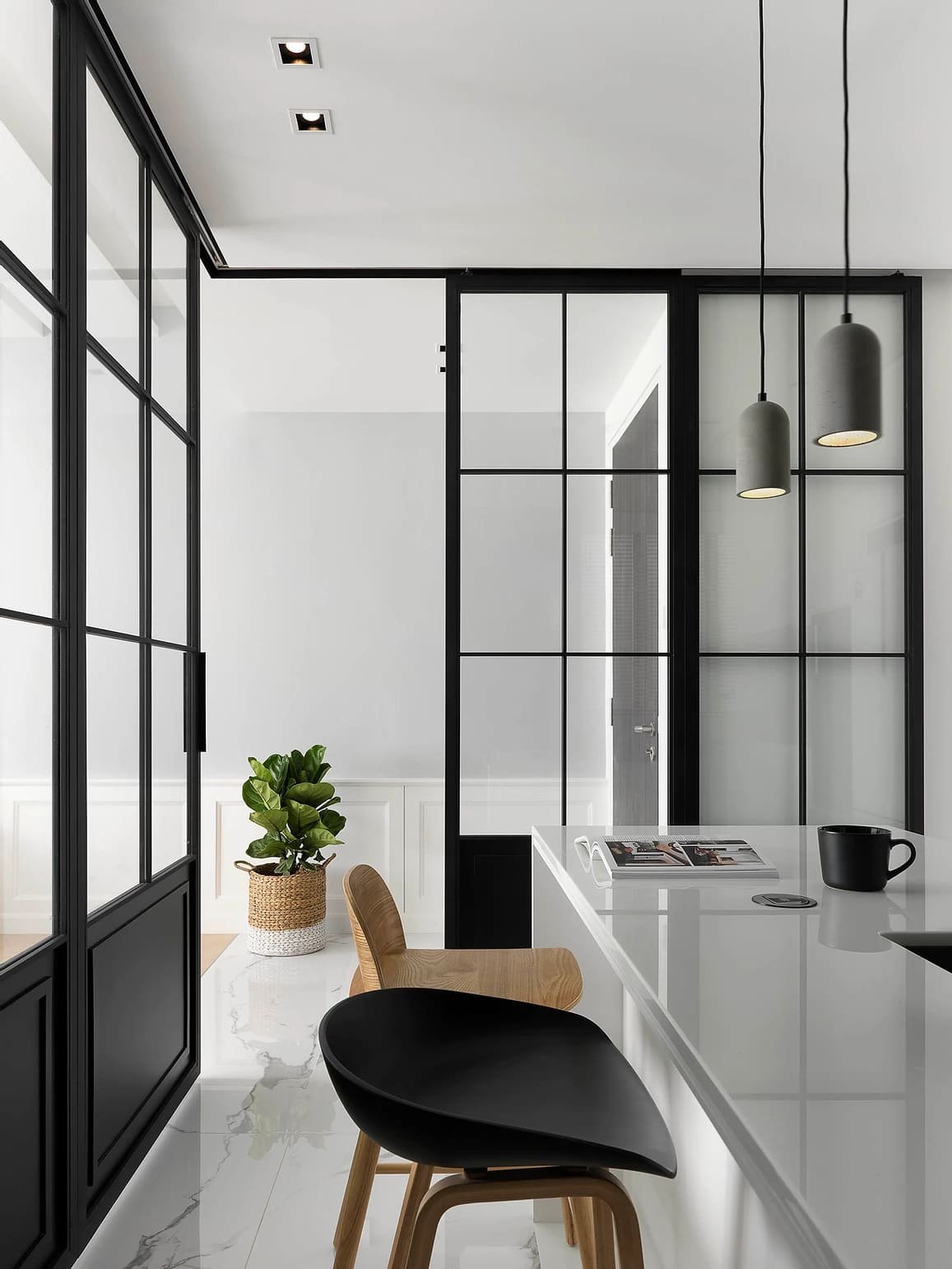 Moderní skandinávský interiér z Malajsie