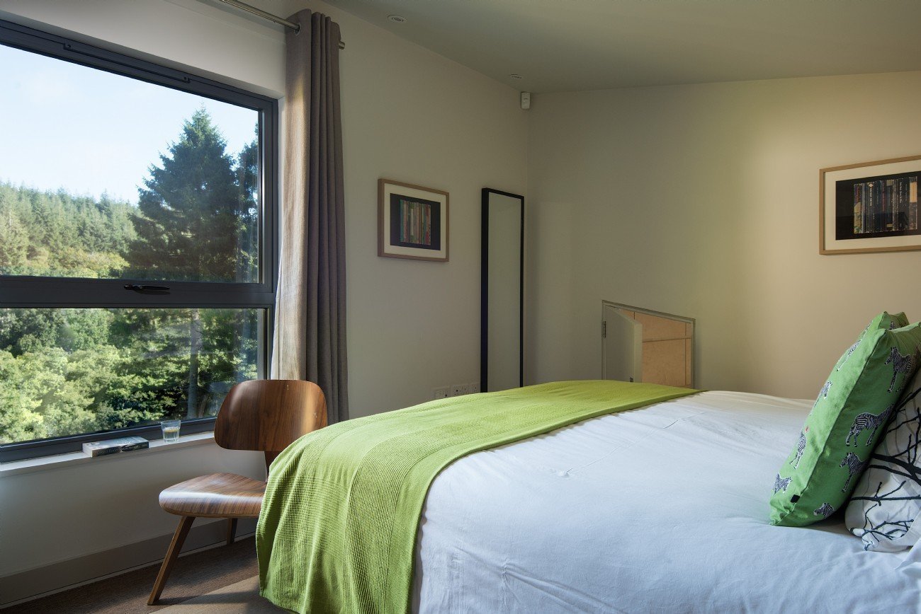 Moderní srub v náručí přírody