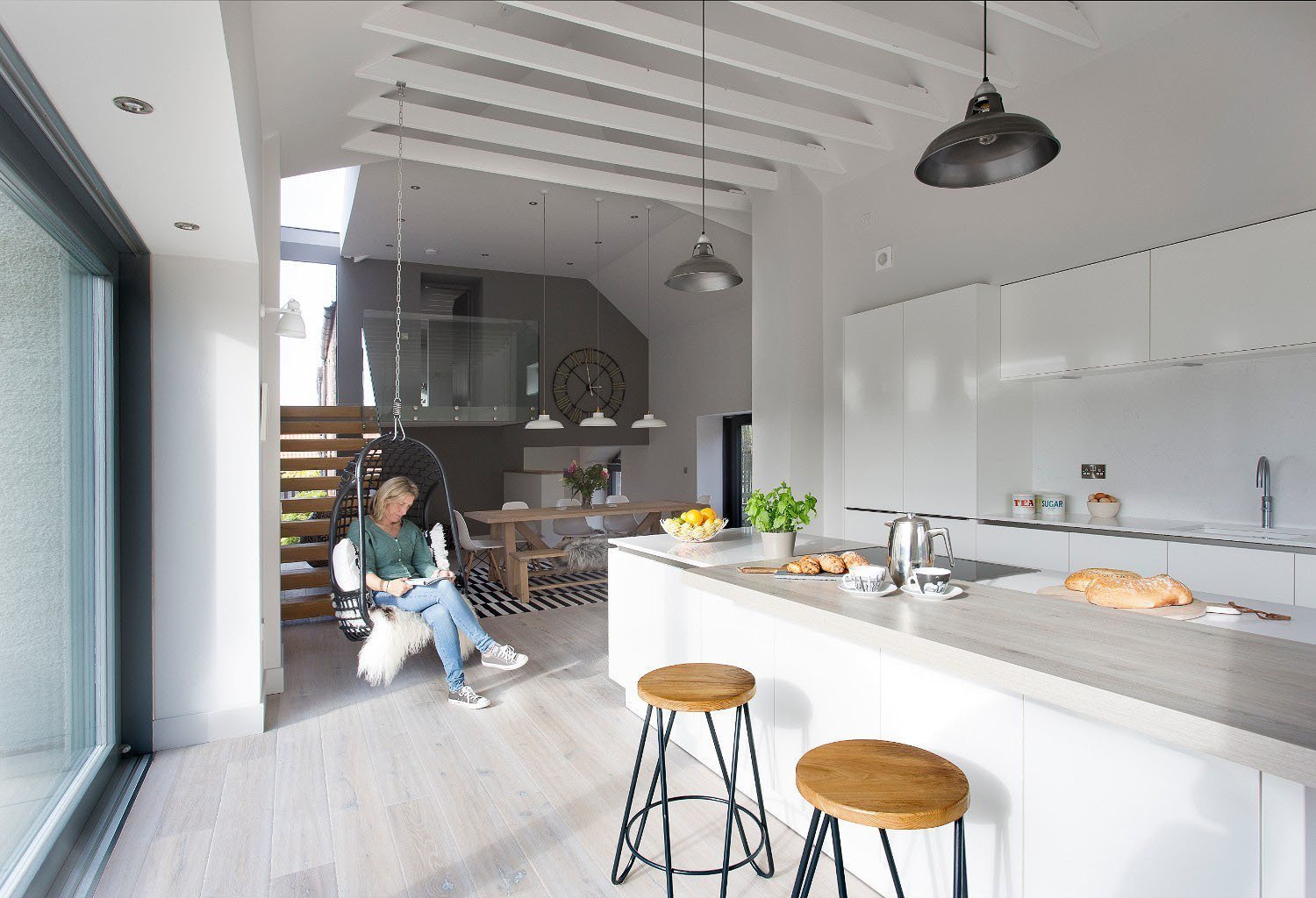 Moderní statek ve Skotsku