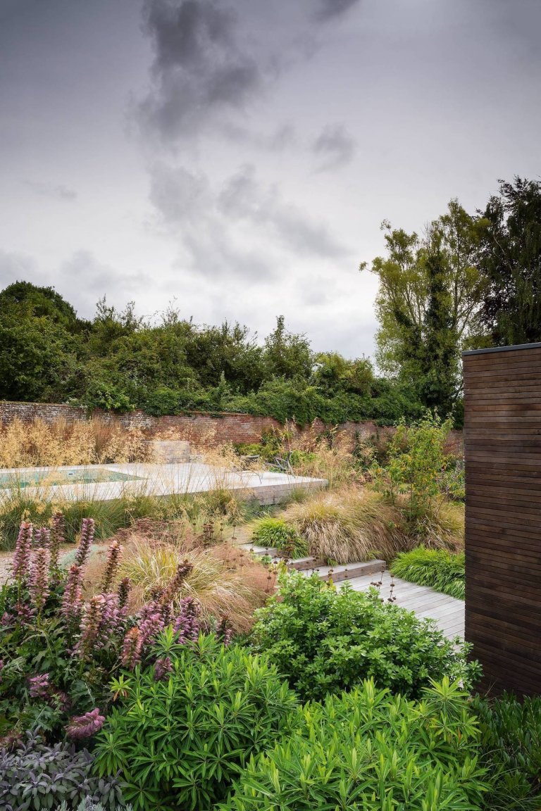 Moderní zahrada inspirovaná Novým Zélandem