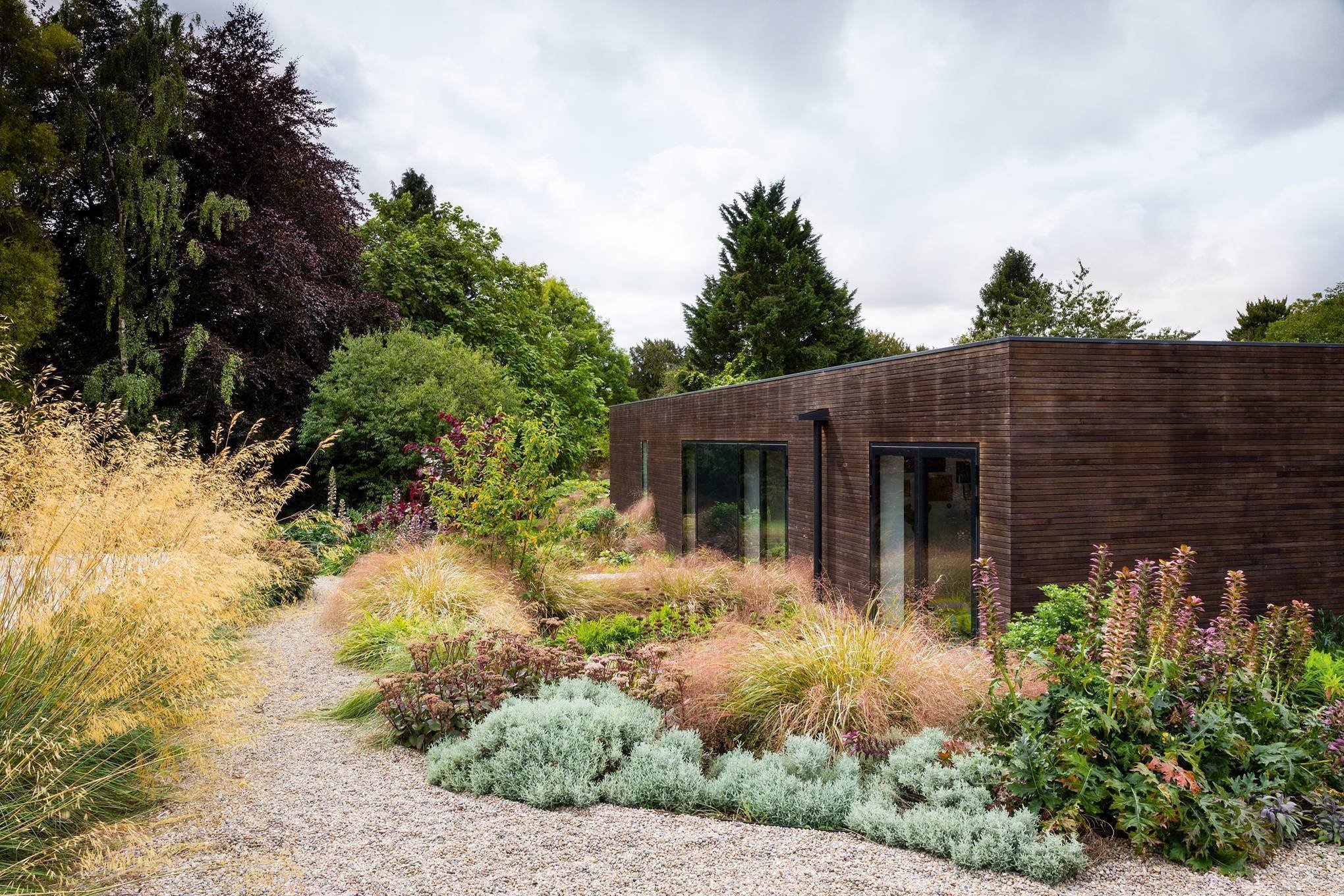 Moderní zahrada inspirovaná Novým Zélandem