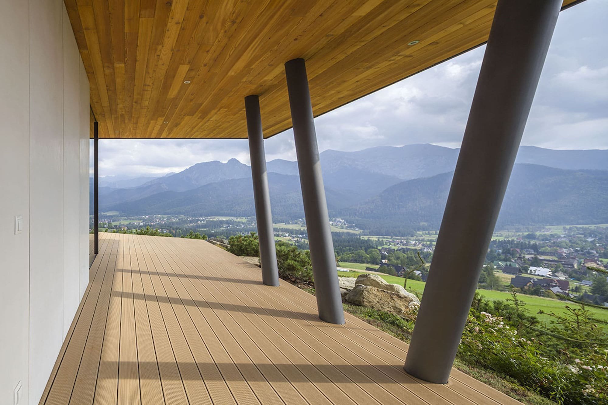 Nadčasová chata s úchvatným výhledem na polské Tatry