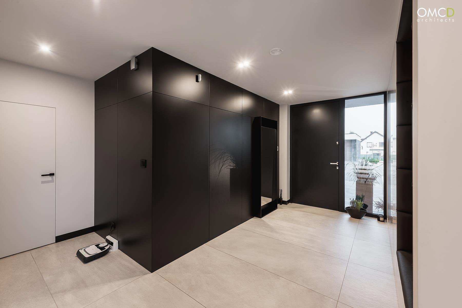 Nadčasový interiér domu v Lublinu