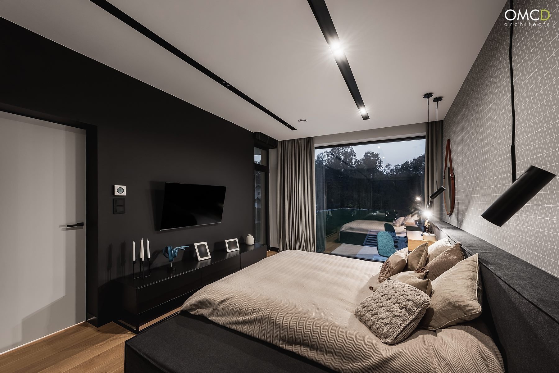 Nadčasový interiér domu v Lublinu