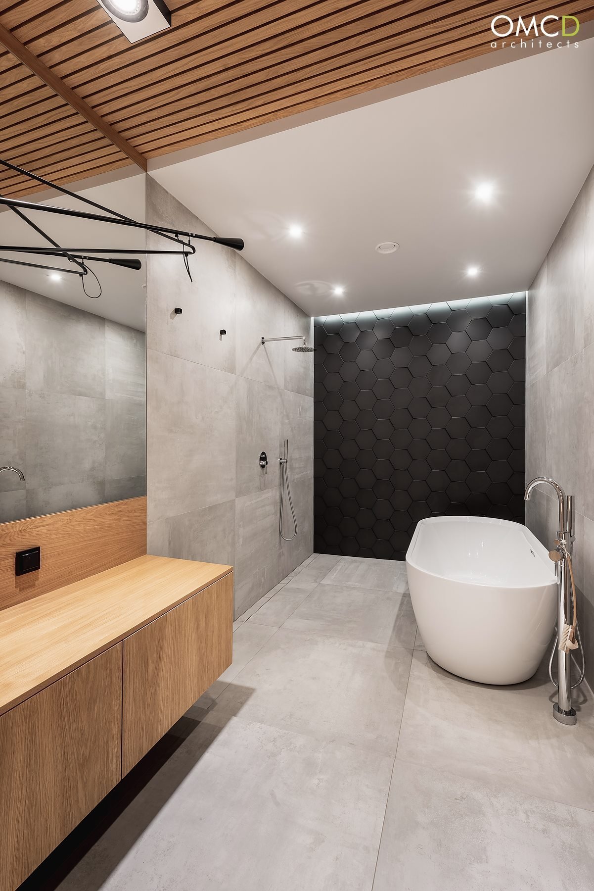 Nadčasový interiér domu v Lublinu