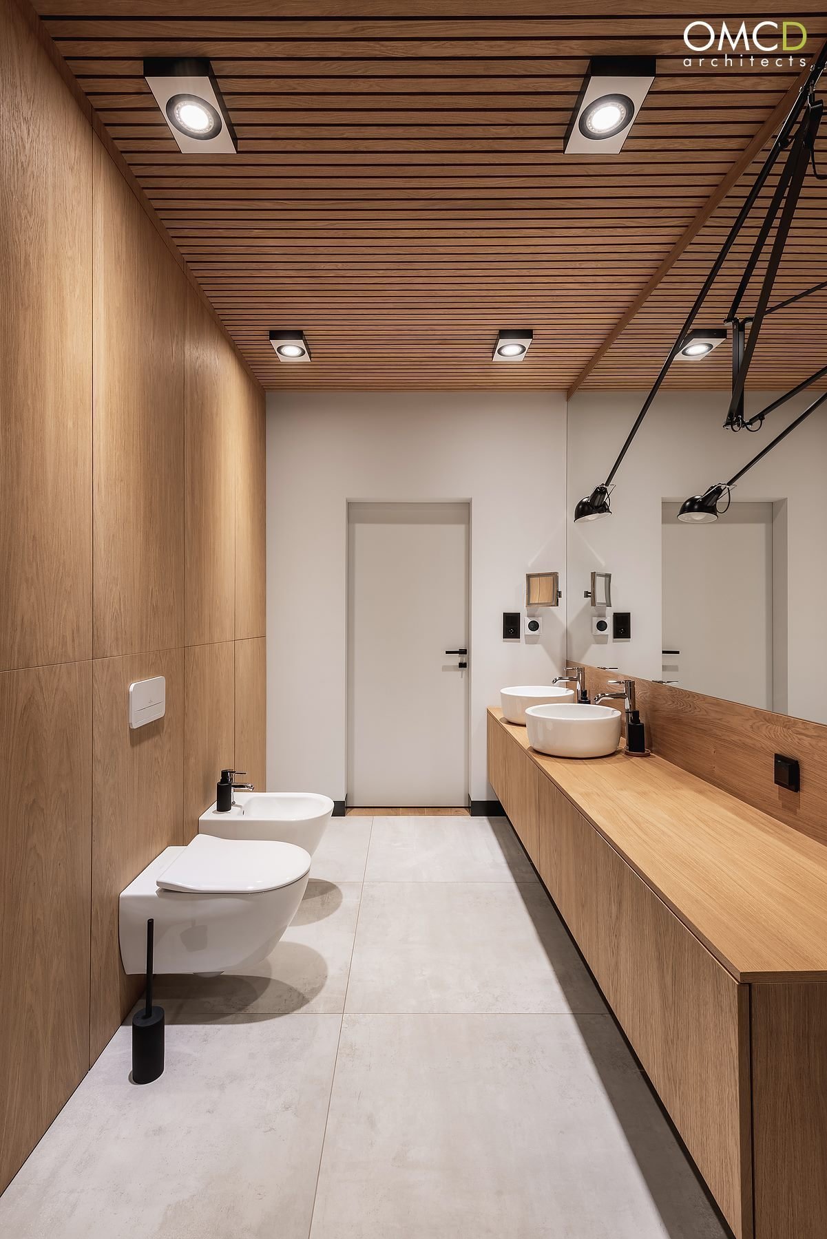 Nadčasový interiér domu v Lublinu