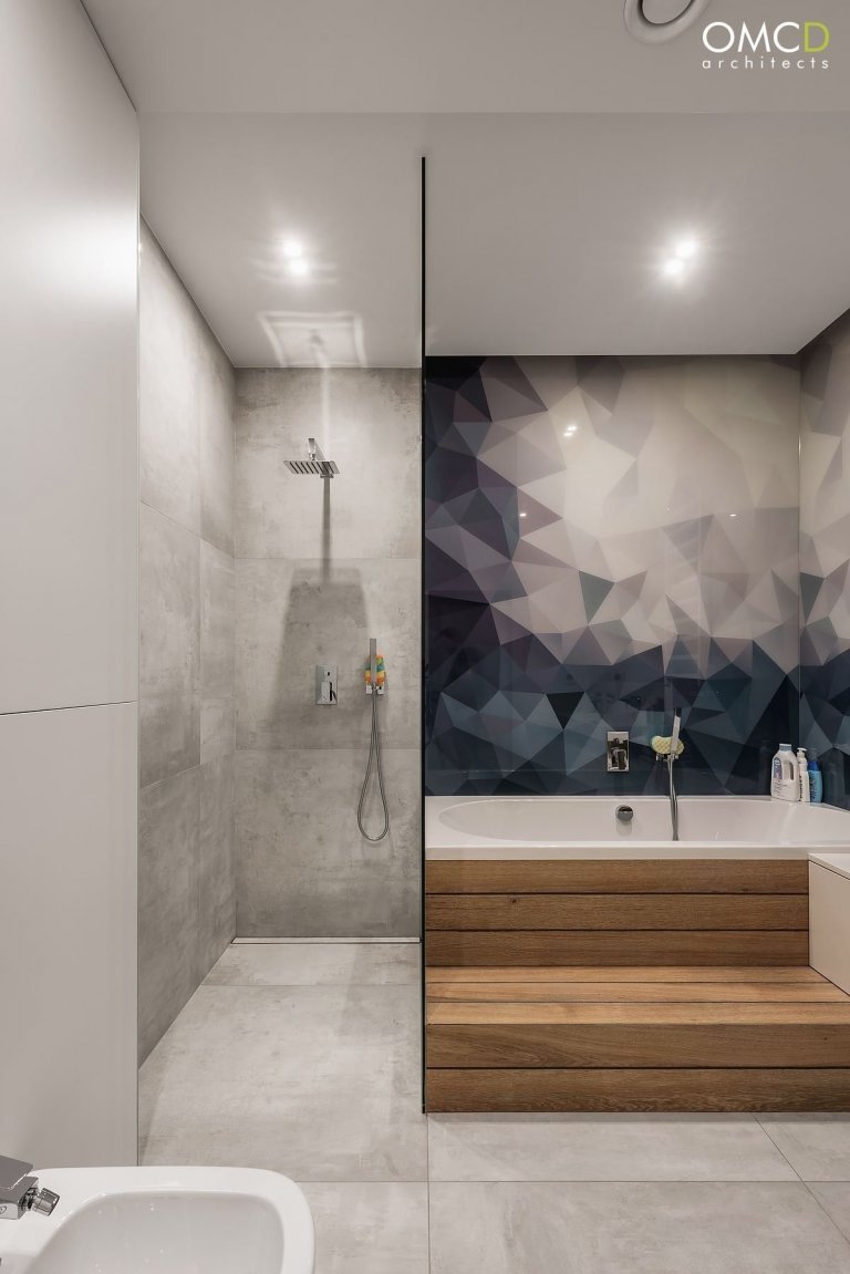 Nadčasový interiér domu v Lublinu