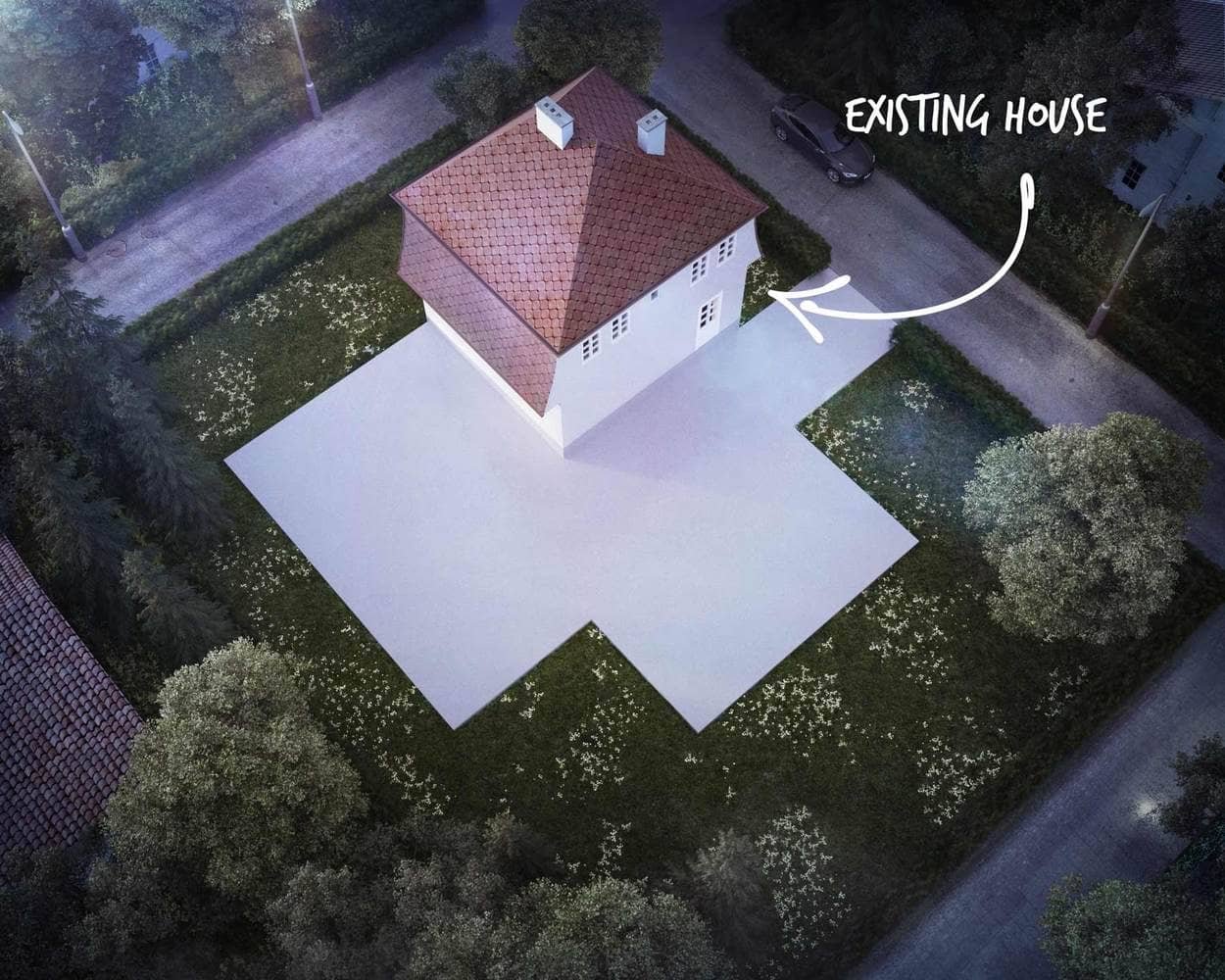 Namísto bourání raději přístavba