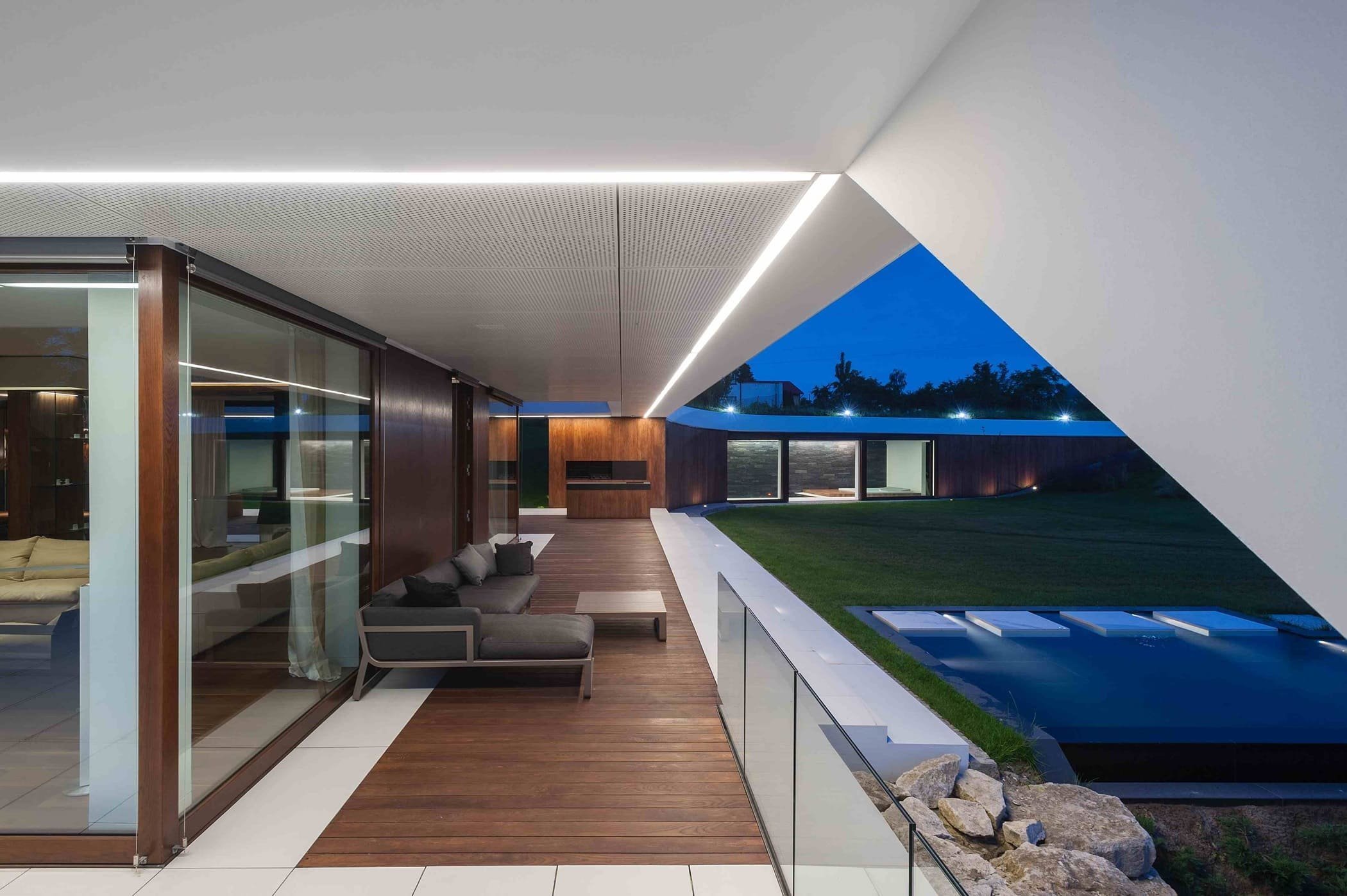 Nepraktický pozemek se stal výzvou pro nový rodinný dům