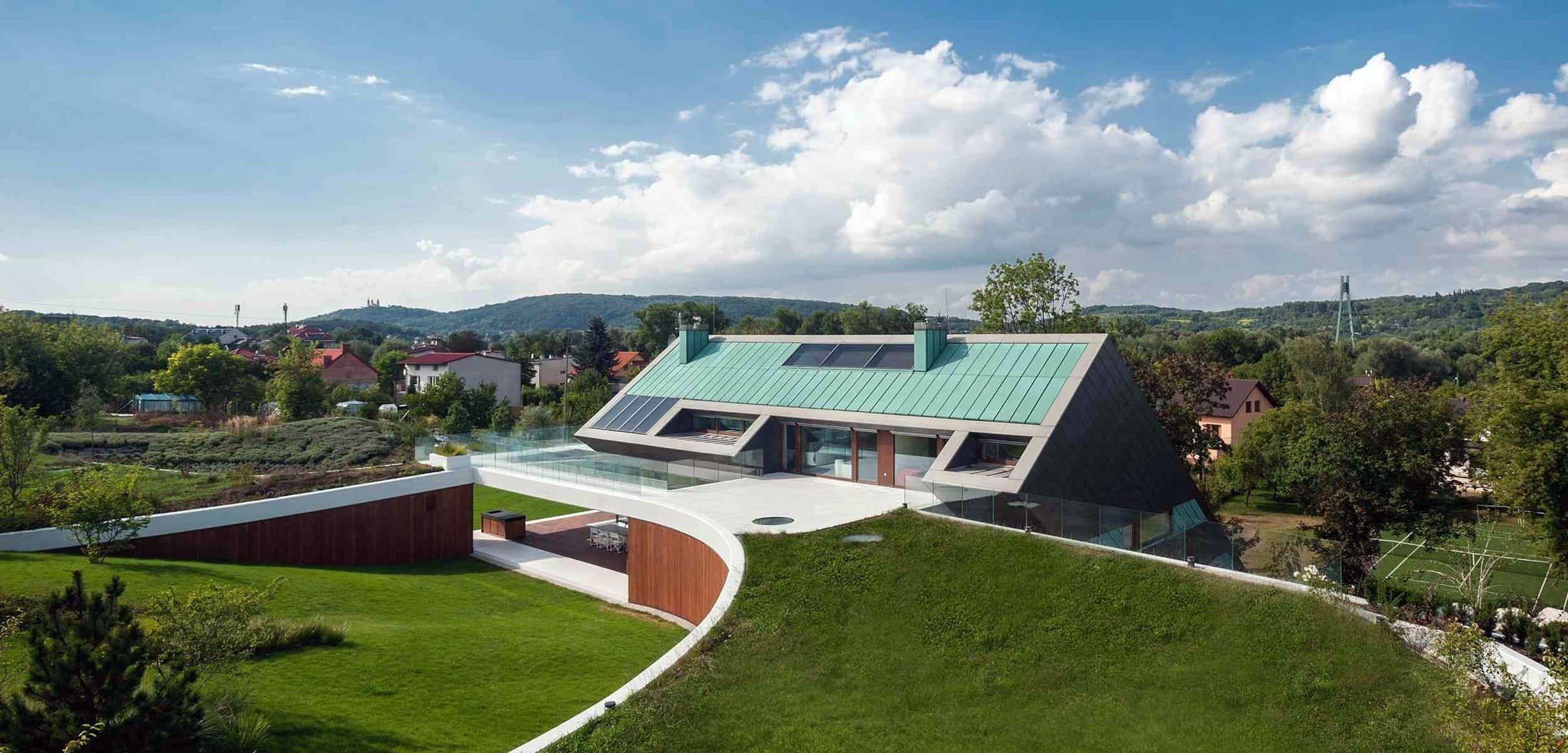 Nepraktický pozemek se stal výzvou pro nový rodinný dům