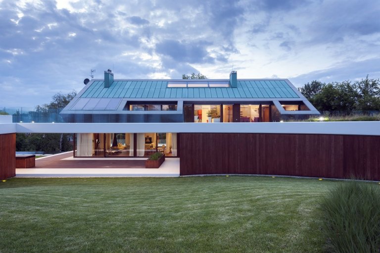 Nepraktický pozemek se stal výzvou pro nový rodinný dům