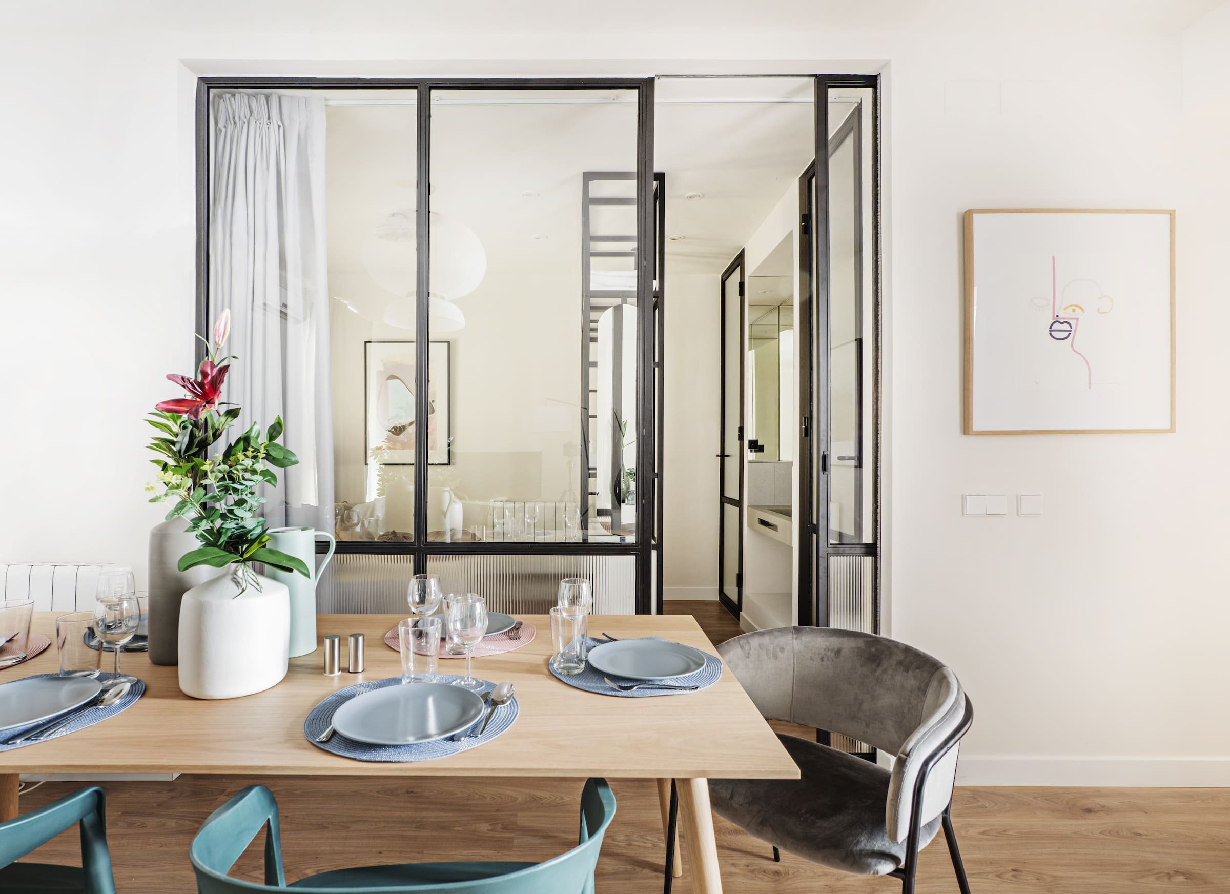 Nevšední interiér z Madridu